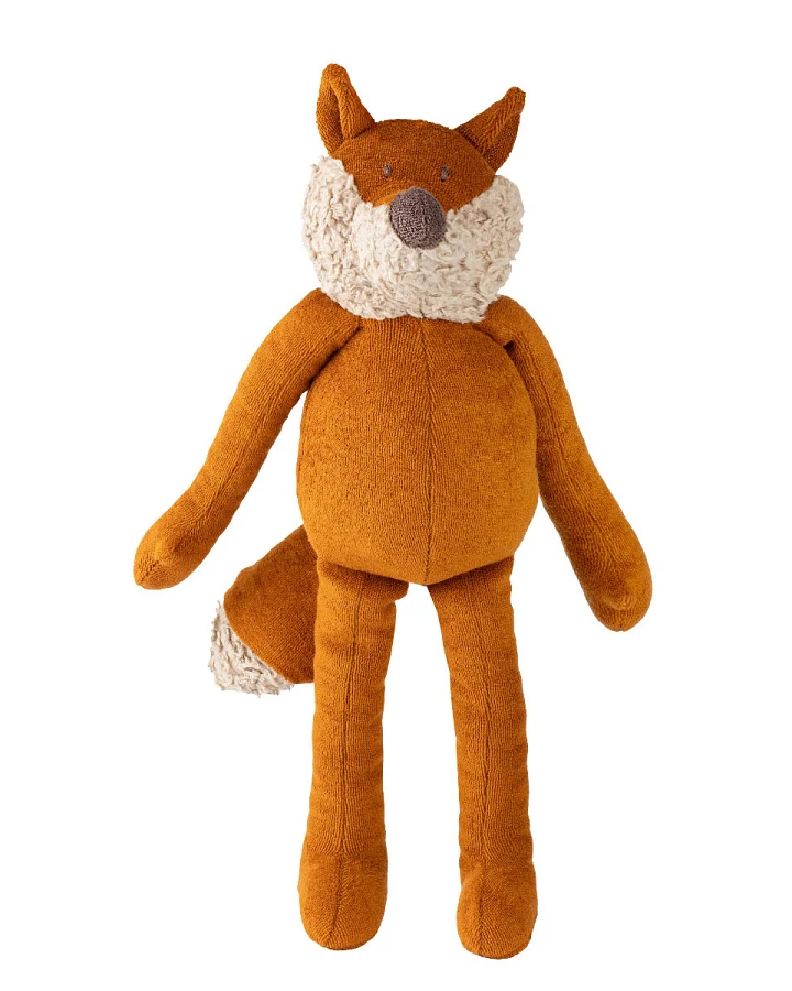 Wooly Organic - Kuscheltier Fuchs caramel