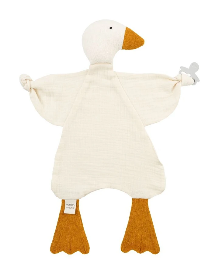 Wooly Organic - Musselin-Schmusetuch Gans