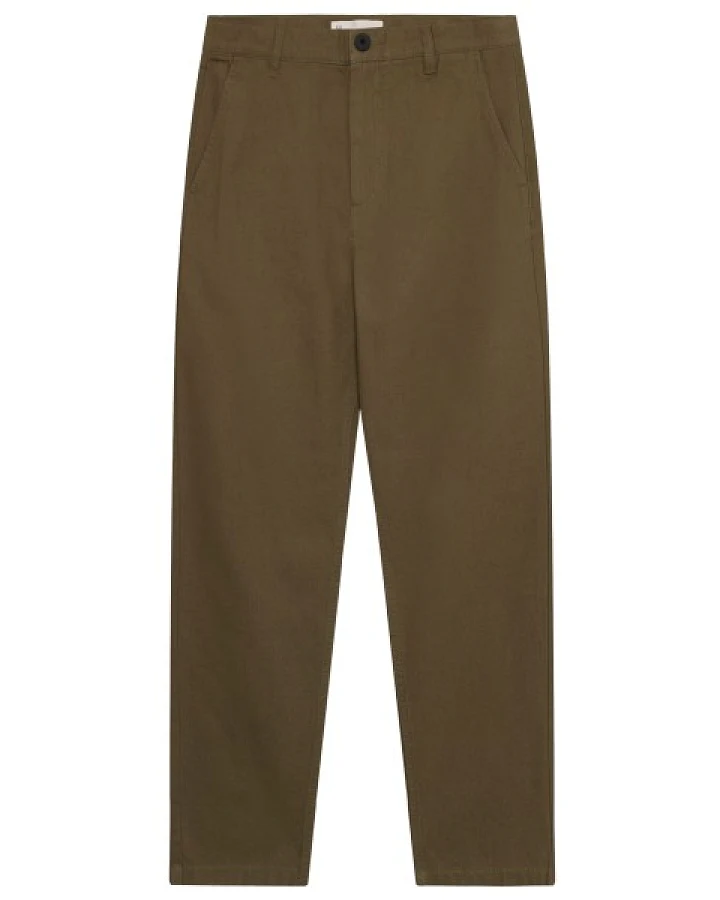 KnowledgeCotton Apparel - Tim Heavy Canvas Pant - Freizeithose Gr 31 - Length: 34'' braun