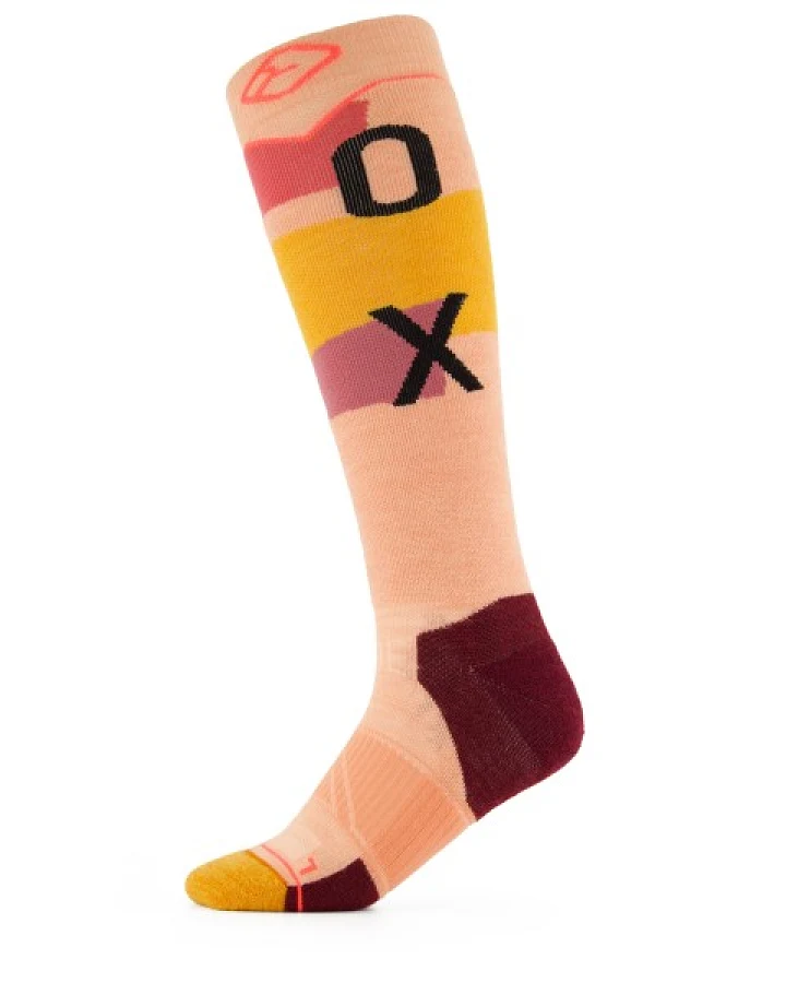 Ortovox - Women's Freeride Long Socks Cozy - Skisocken Gr 42-44 bunt