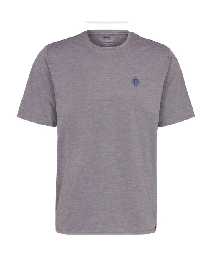 Patagonia - Capilene Cool Daily Shirt Hut Tripper - Funktionsshirt Gr S grau