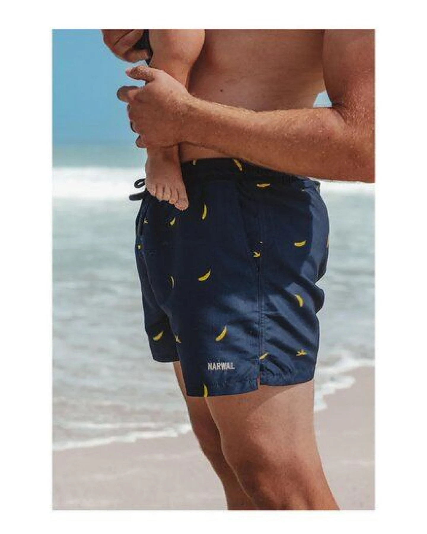 Narwal Badehose mit Print – Ansicht 3