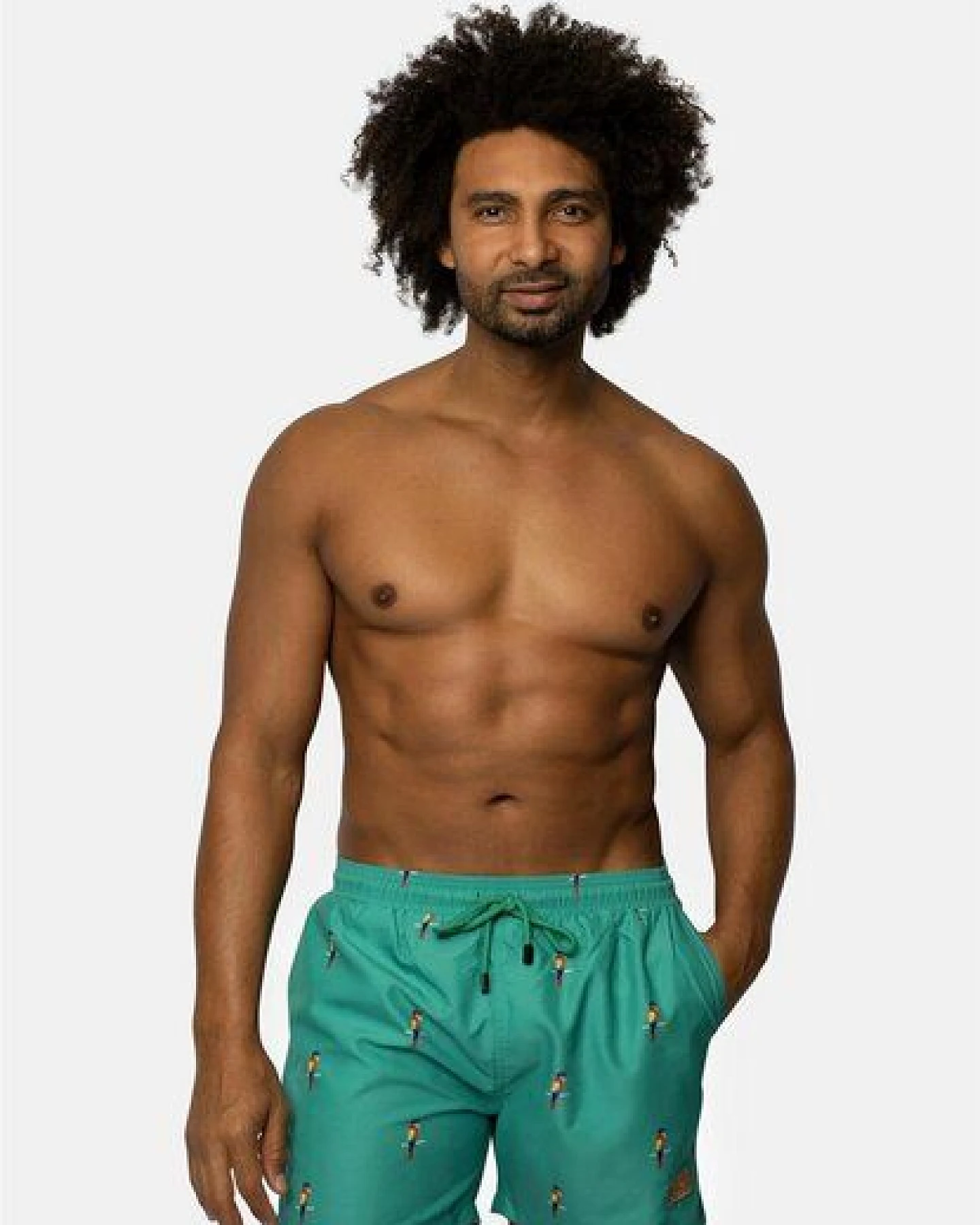 Narwal Badehose mit Print – Ansicht 3