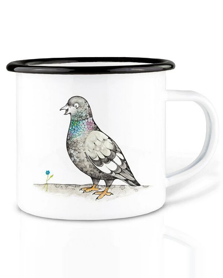 Emaille Tasse – Claudette – LIGARTI Tiermanufaktur
