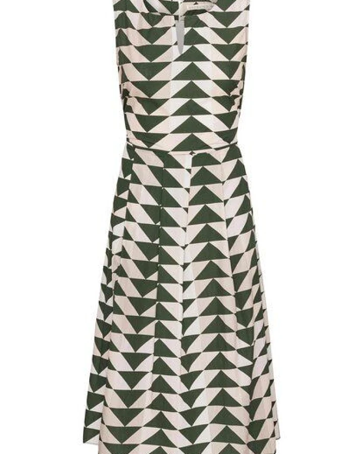 Quilt green print (green)
