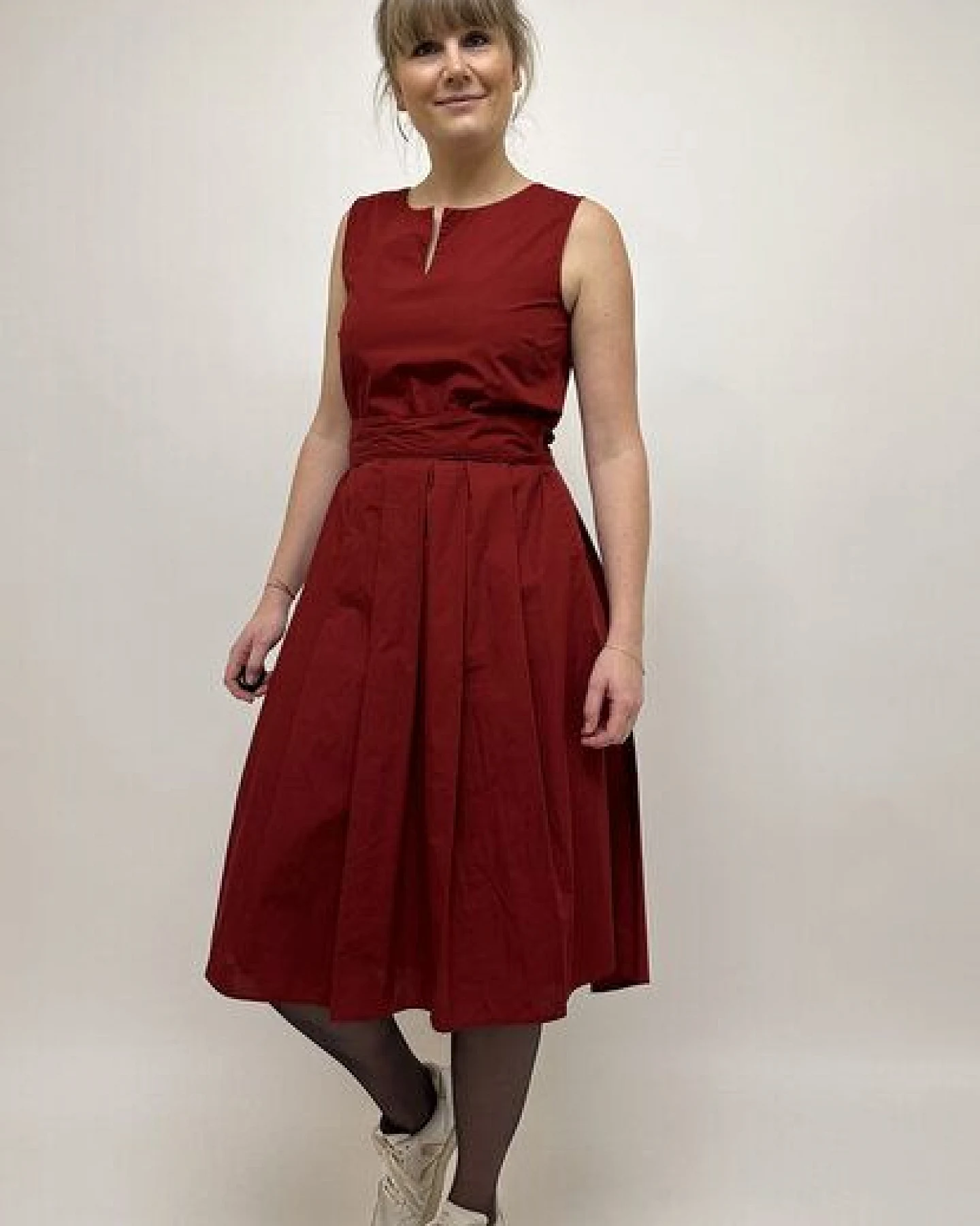 GROBUND Das Kleid Christiane - GOTS zertifiziert aus 100% Bio-Baumwolle – Ansicht 2