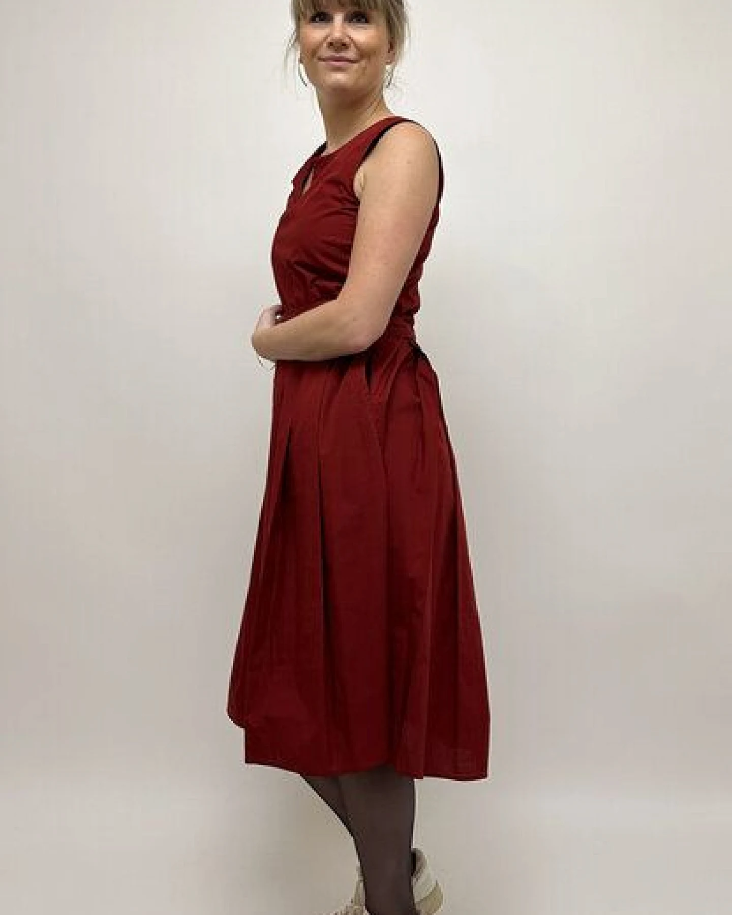 GROBUND Das Kleid Christiane - GOTS zertifiziert aus 100% Bio-Baumwolle – Ansicht 3