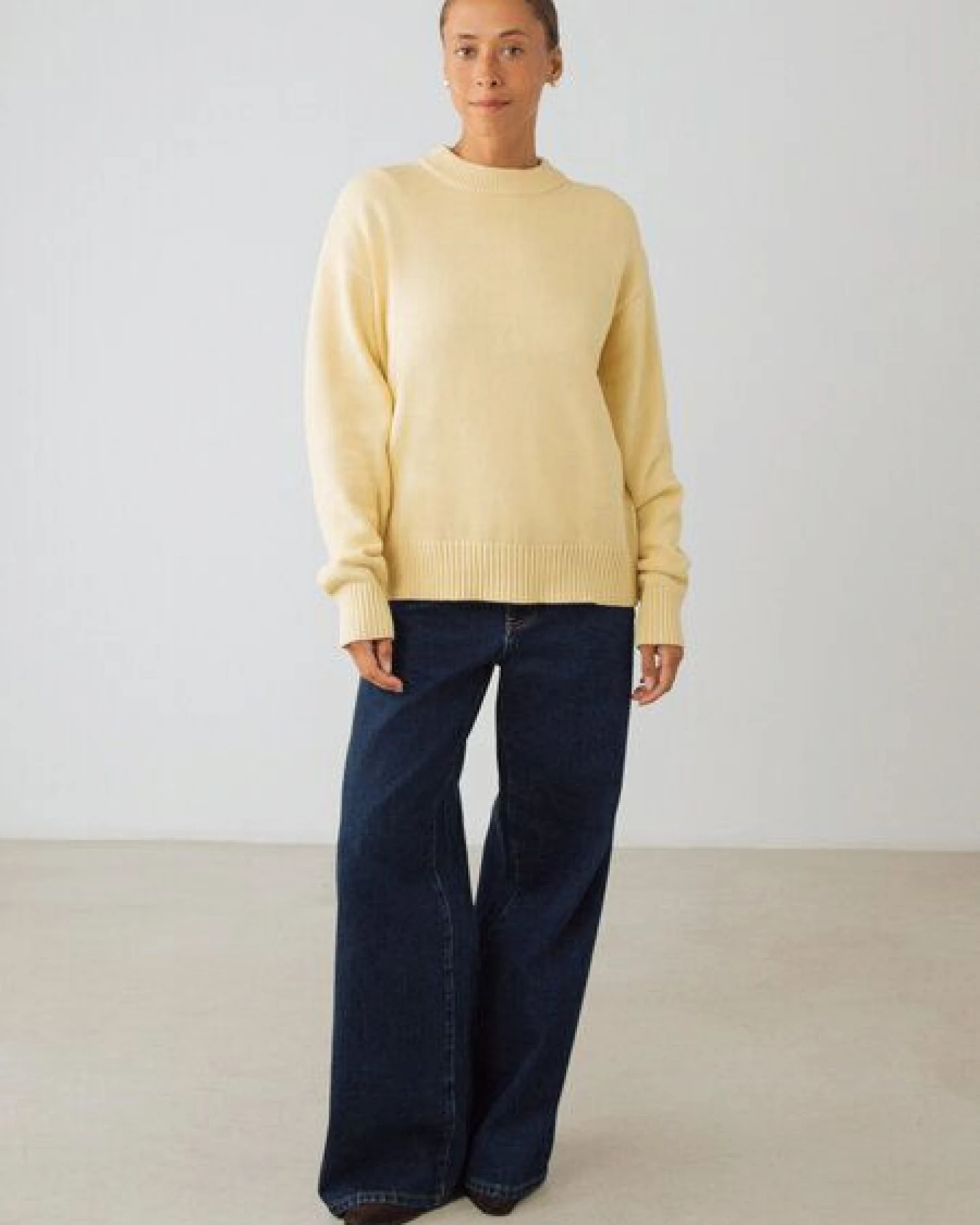 Honest Basics Damen Crew-Pullover aus 100% Bio-Baumwolle – Ansicht 3