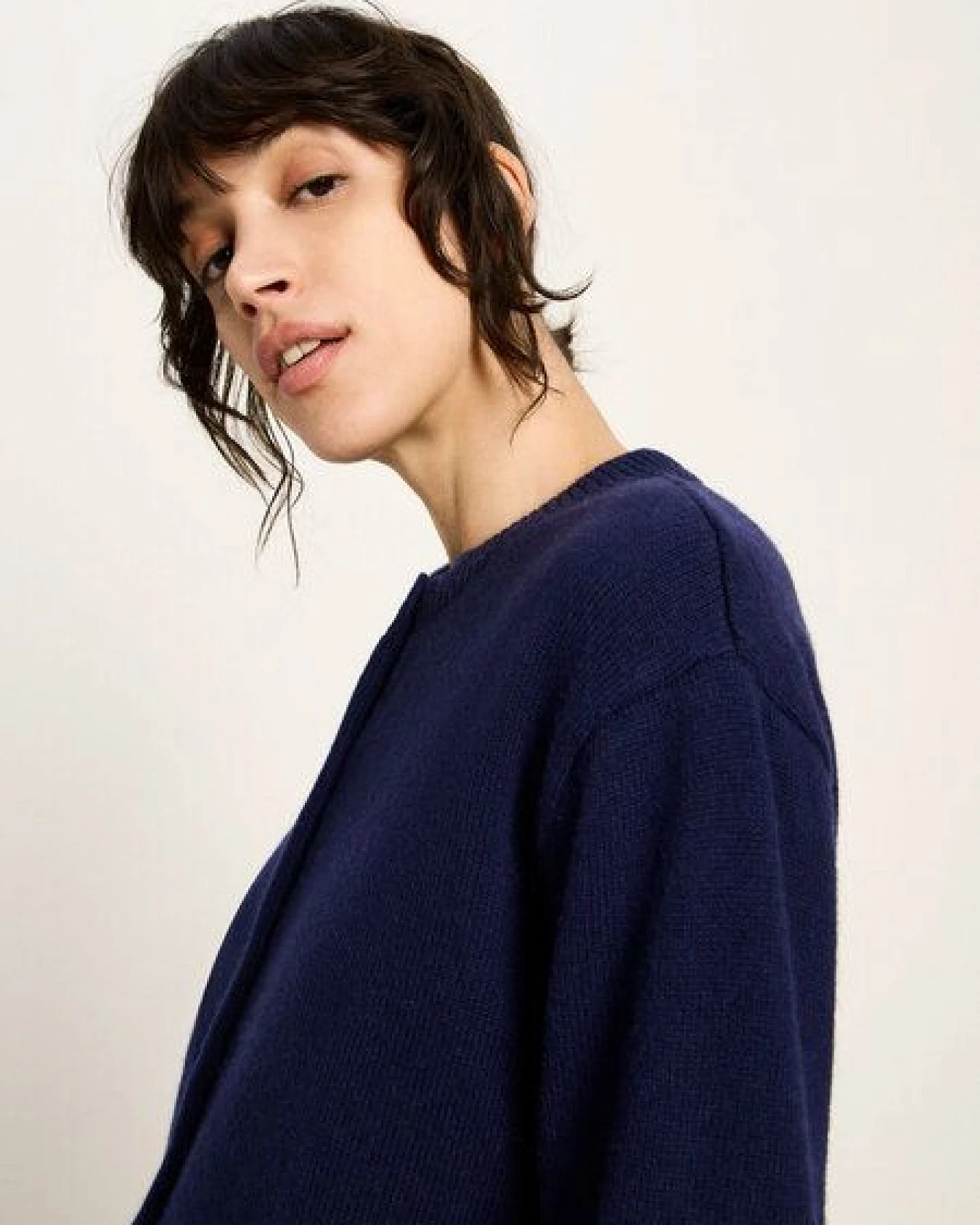 LANIUS Boxy Strickjacke – Ansicht 3