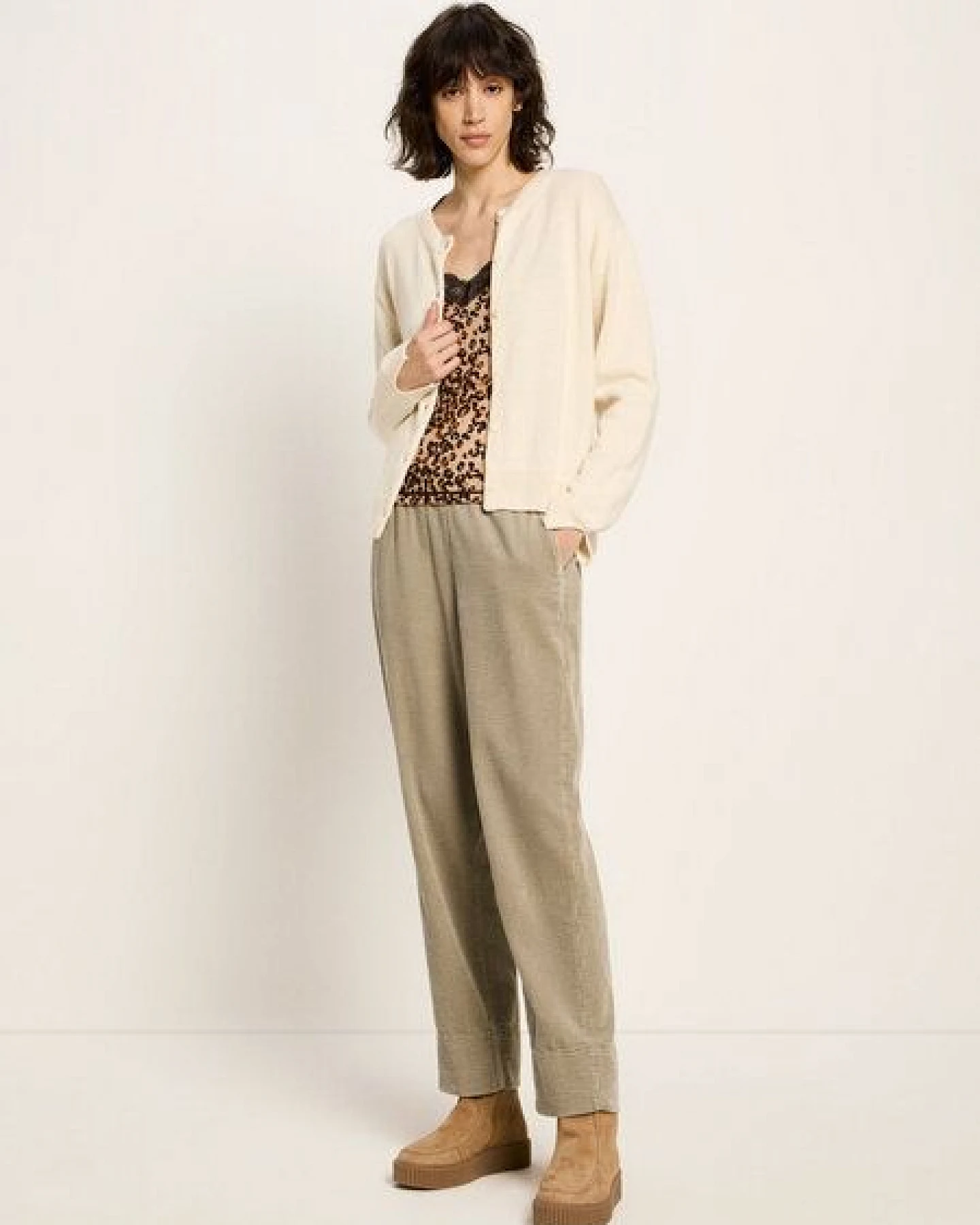 LANIUS Boxy Strickjacke – Ansicht 2
