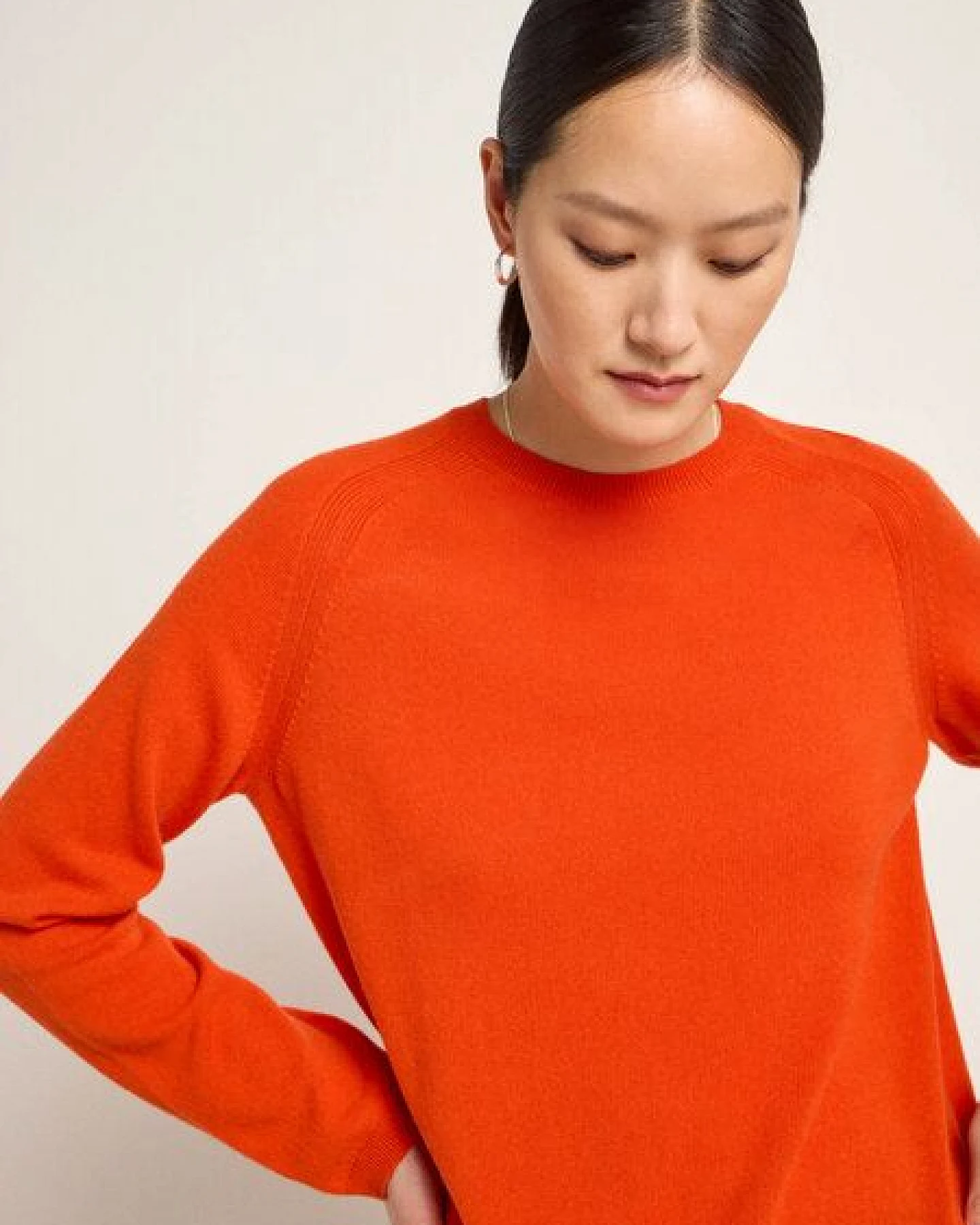 LANIUS Pullover aus Bio-Kaschmir – Ansicht 3
