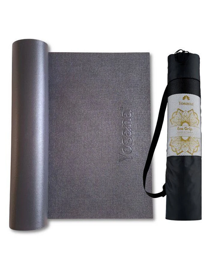 Yosana Yogamatte inkl. Tragetasche, Made in Germany, rutschfeste OEKO-TEX100 geprüfte Yoga Matte
