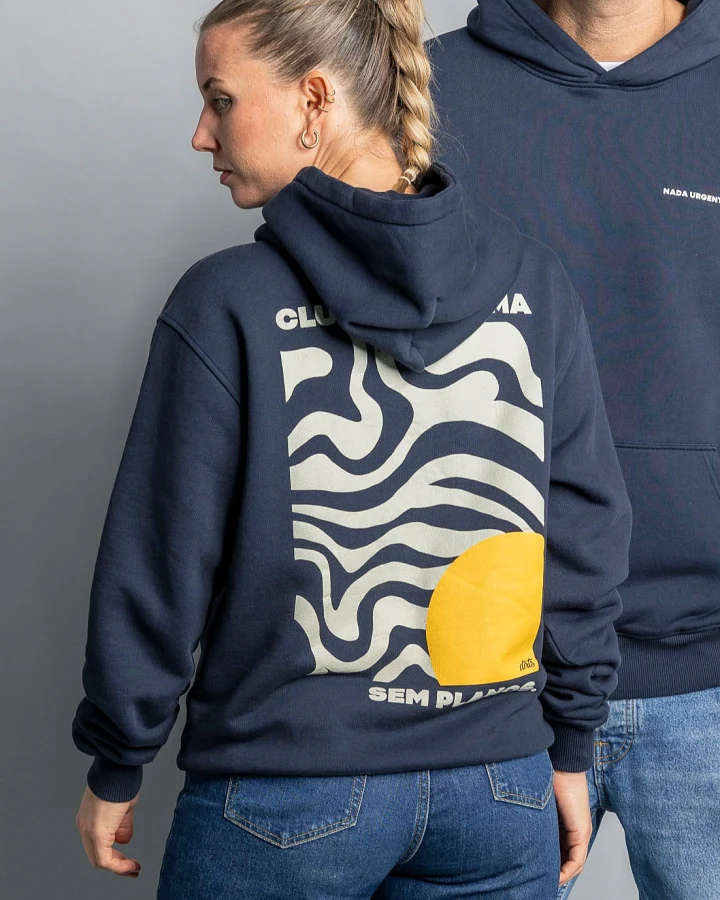 DIRTS Damen vegan Hoodie Nada Urgente Navy