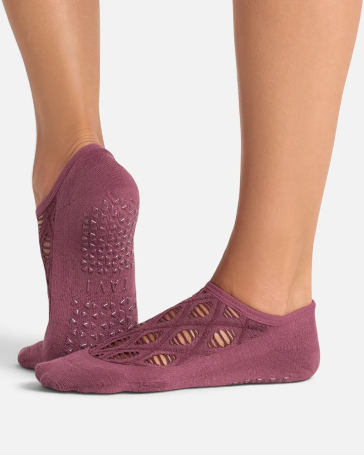 Tavi Noir Yogasocken Grip Maddie - Bordeaux M