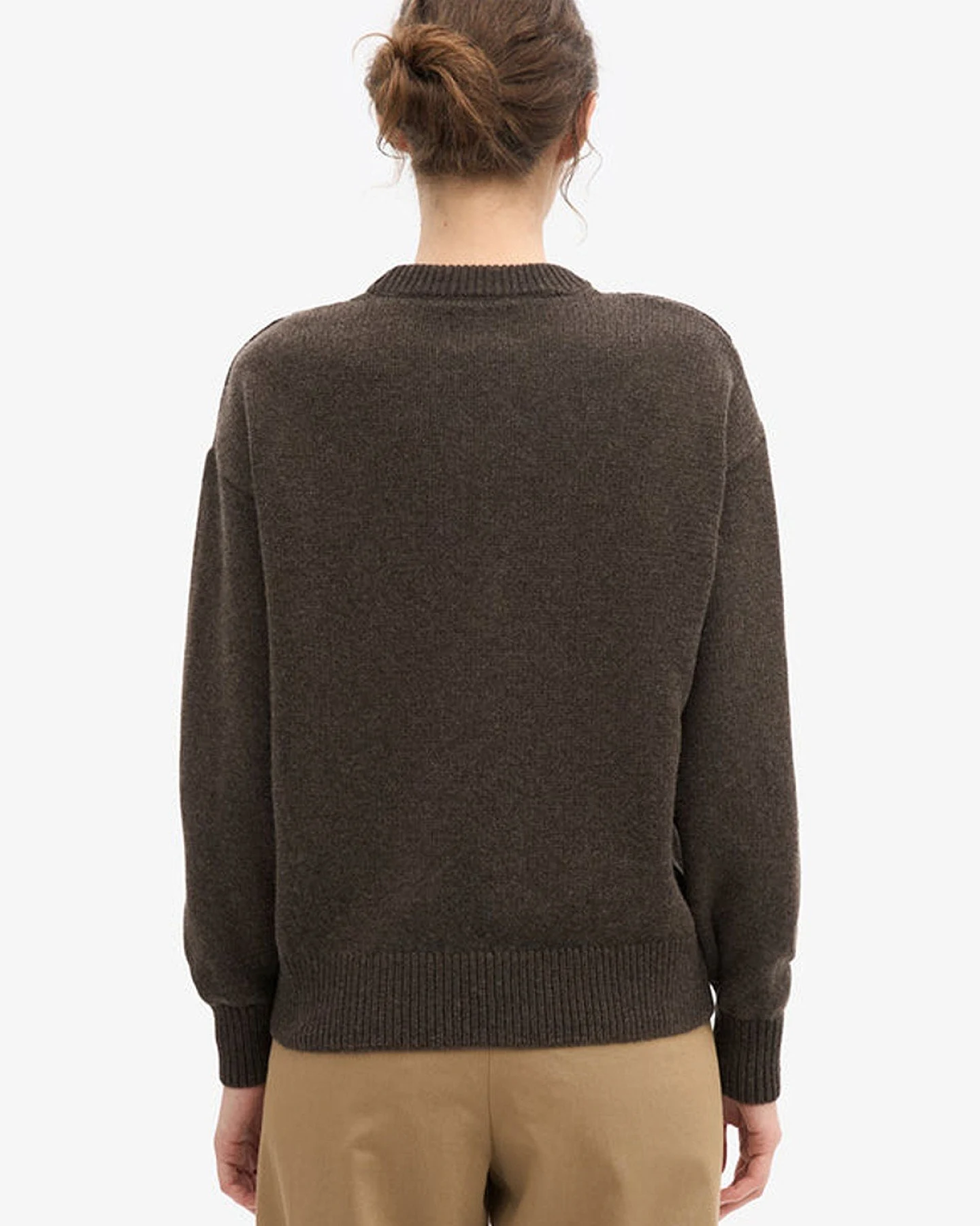 Wollpullover Oversized Merino Wool Crew – Ansicht 3