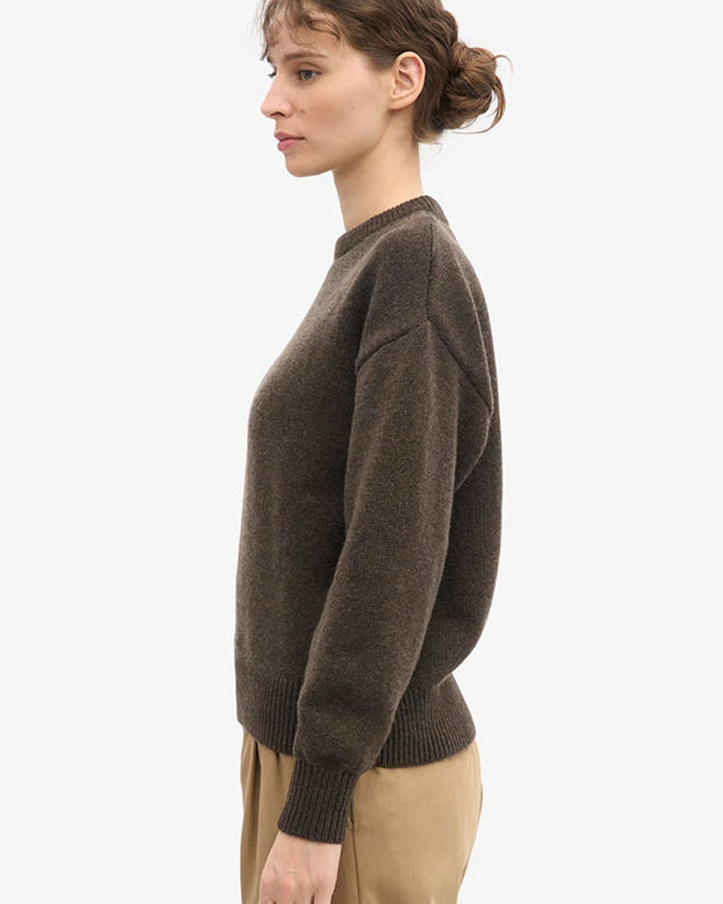 Wollpullover Oversized Merino Wool Crew – Ansicht 2