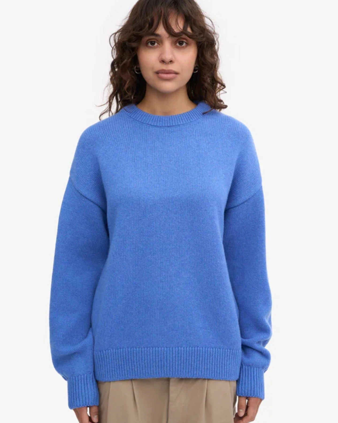 Wollpullover Oversized Merino Wool Crew – Ansicht 2