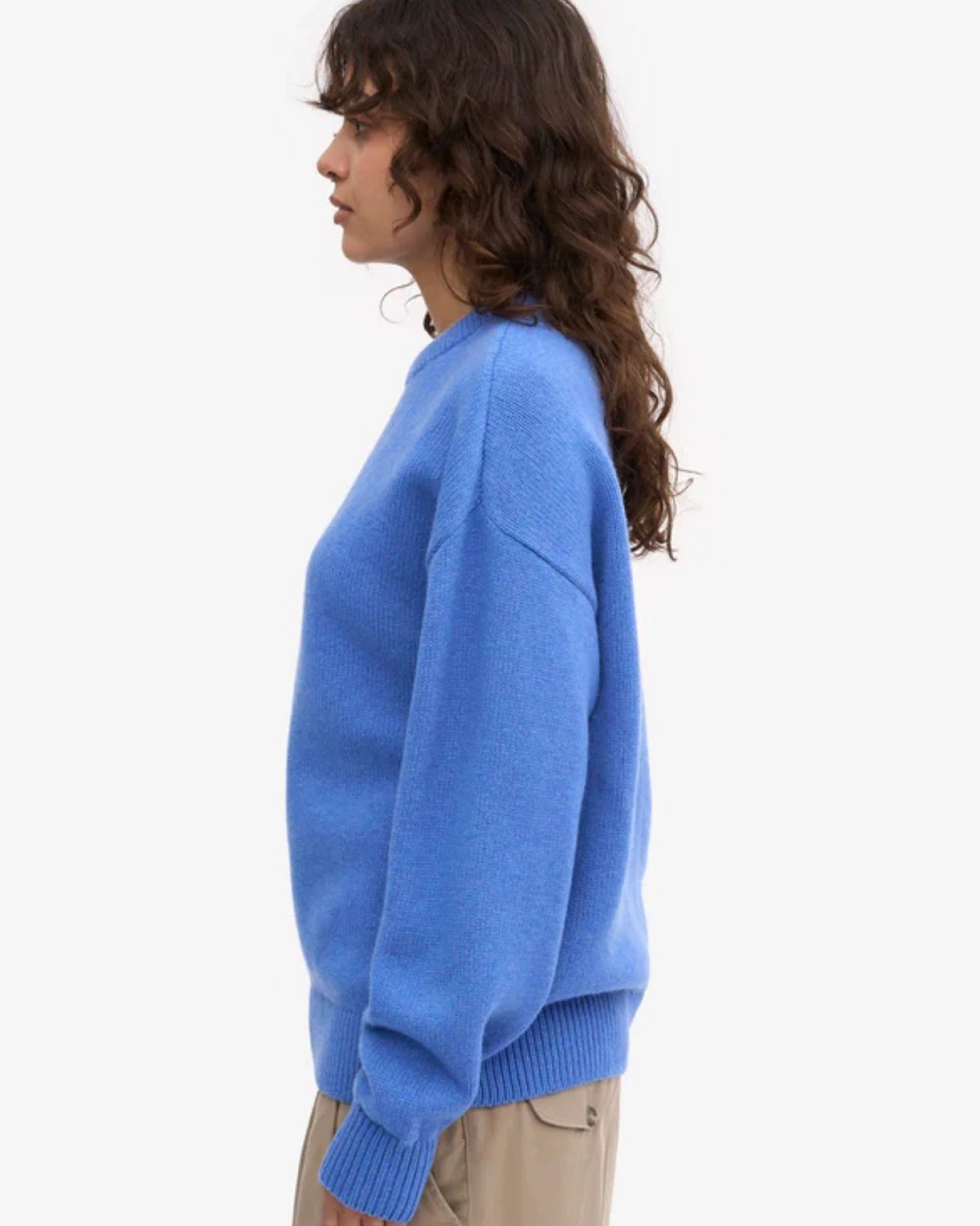 Wollpullover Oversized Merino Wool Crew – Ansicht 4