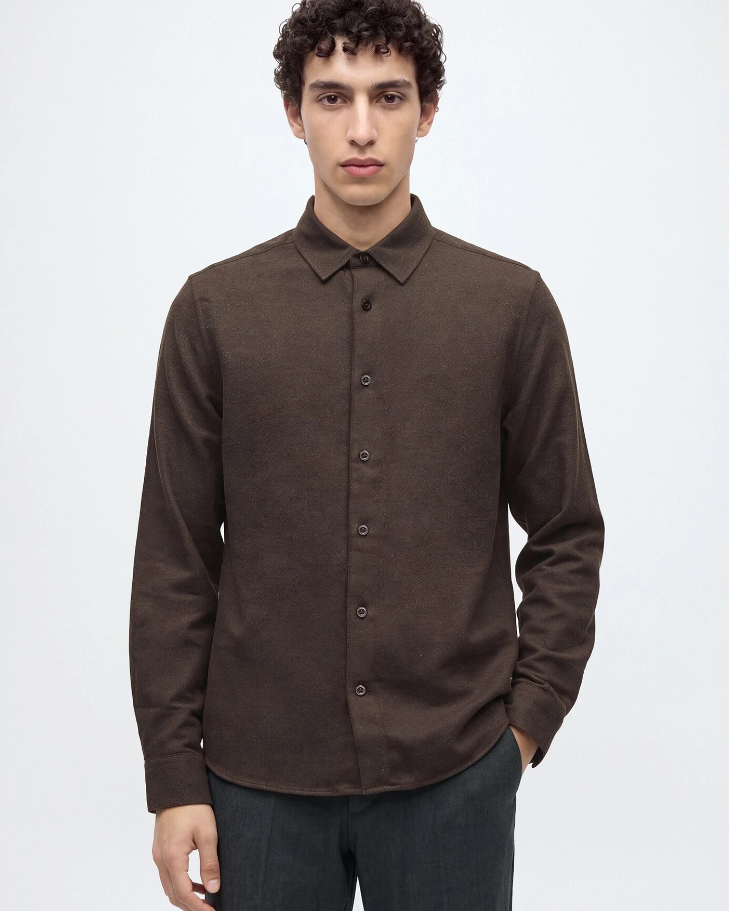 KnowledgeCotton Apparel Hemd Dune – Ansicht 5