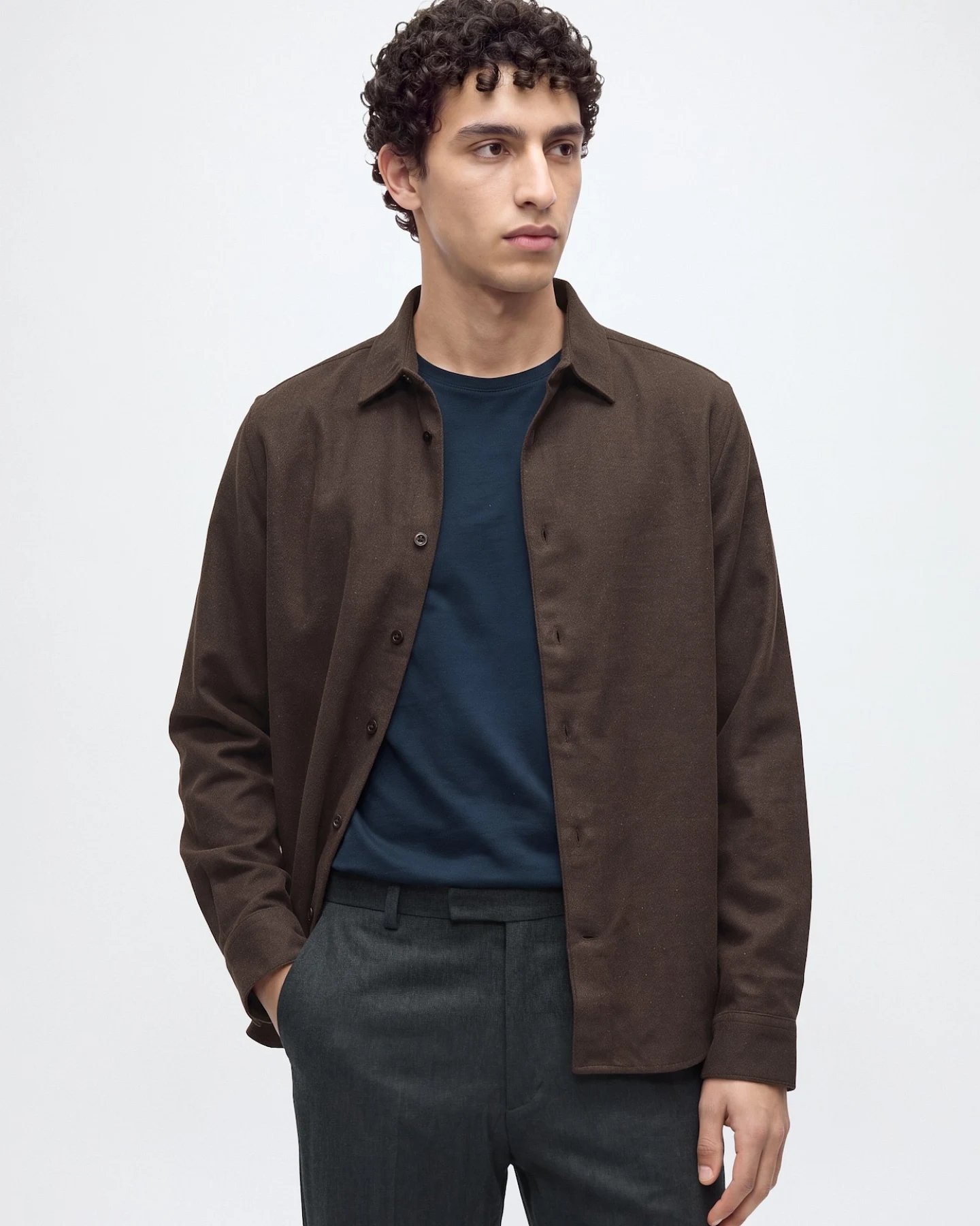 KnowledgeCotton Apparel Hemd Dune – Ansicht 3