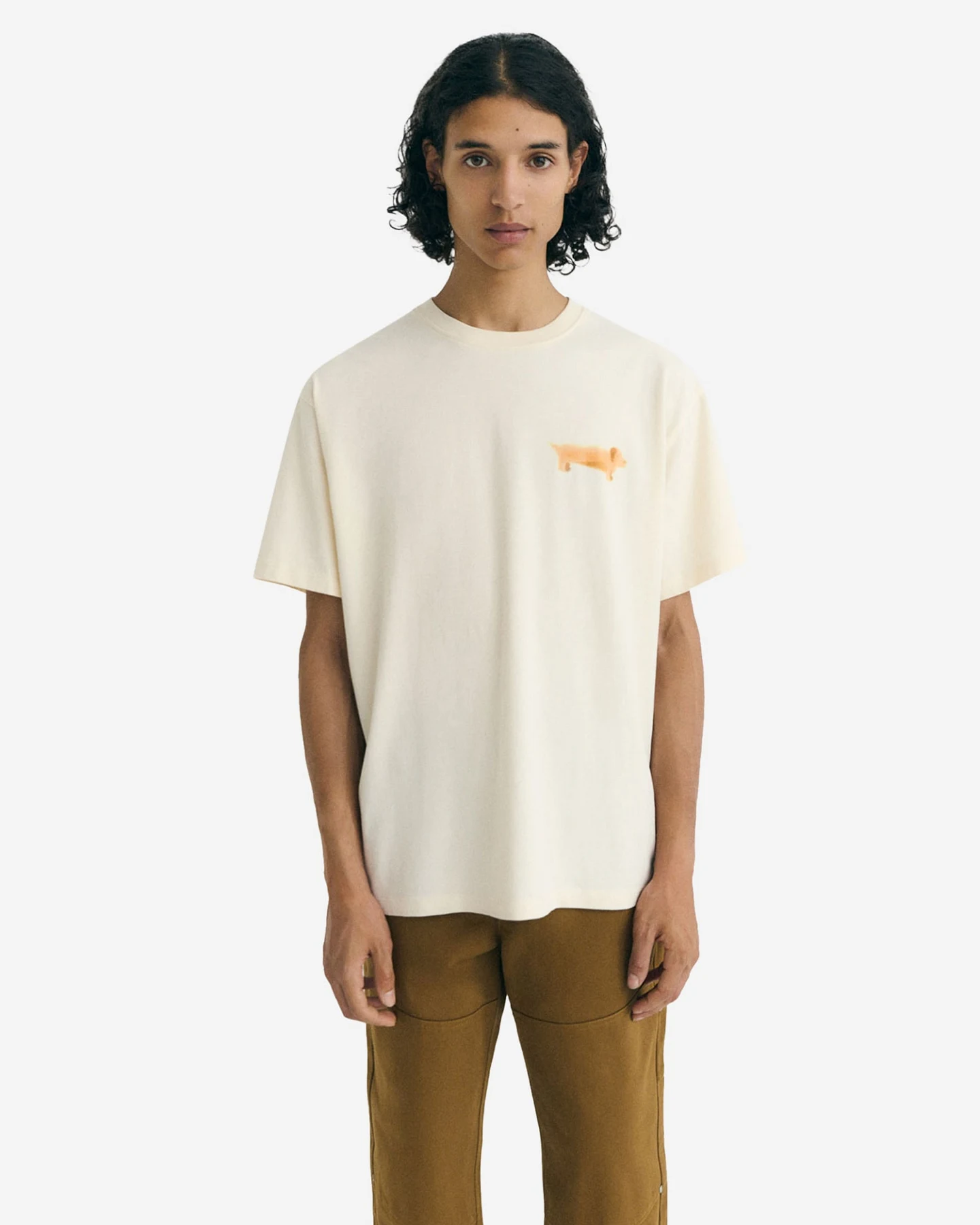 Thinking MU T-Shirt Perro Salchicha – Ansicht 2
