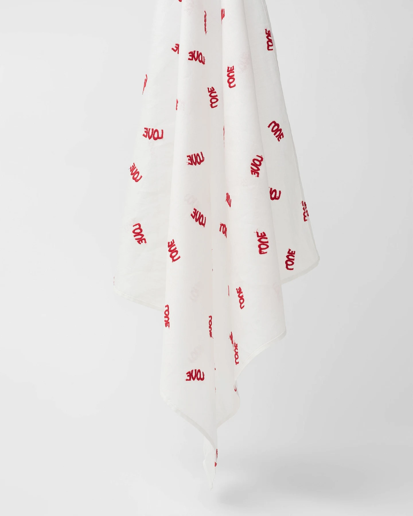 Tuch Print Love – Ansicht 5