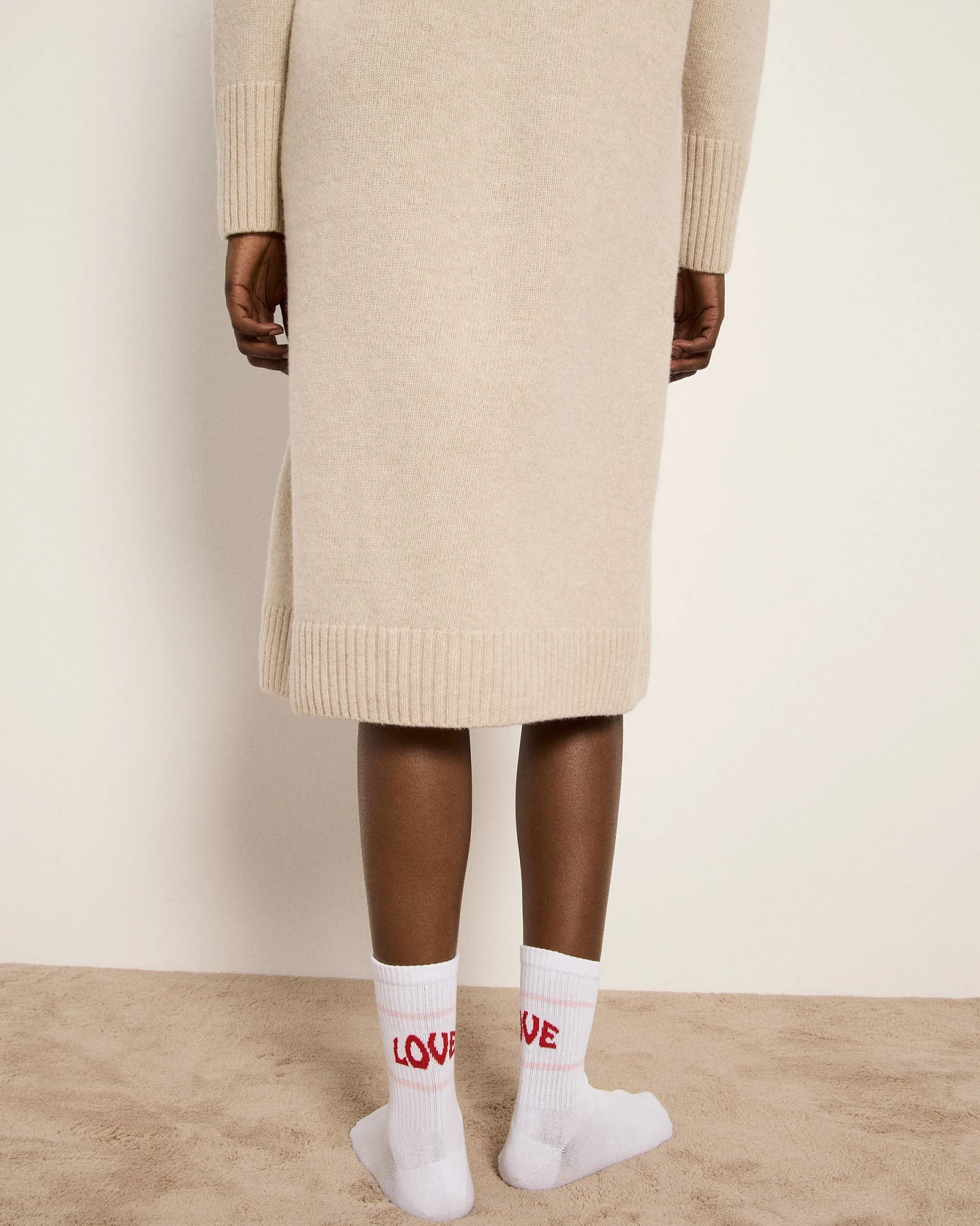 Statement Socken Love (GOTS) – Ansicht 4