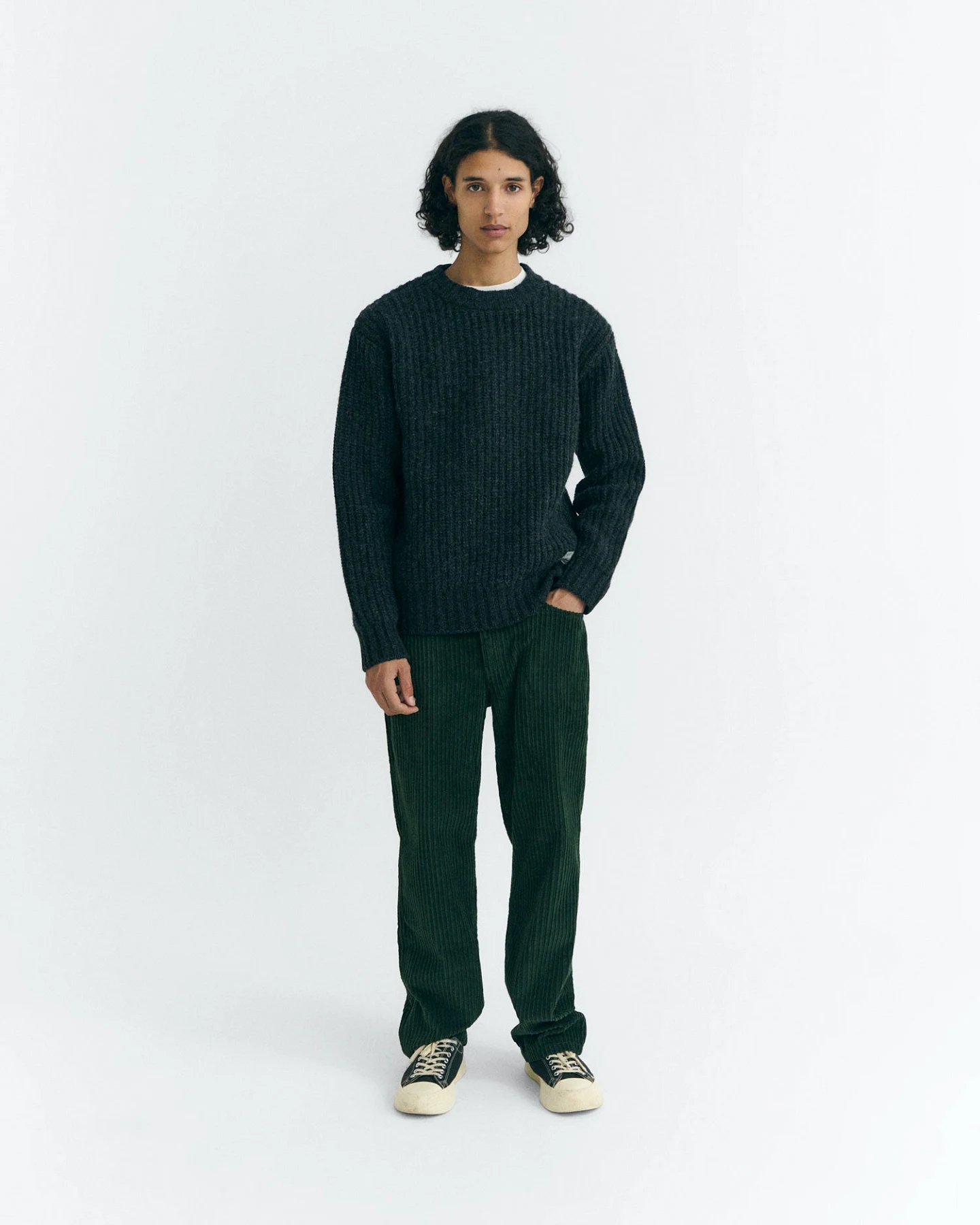 Thinking MU Herren vegan Cordhose David Flaschengrün – Ansicht 2