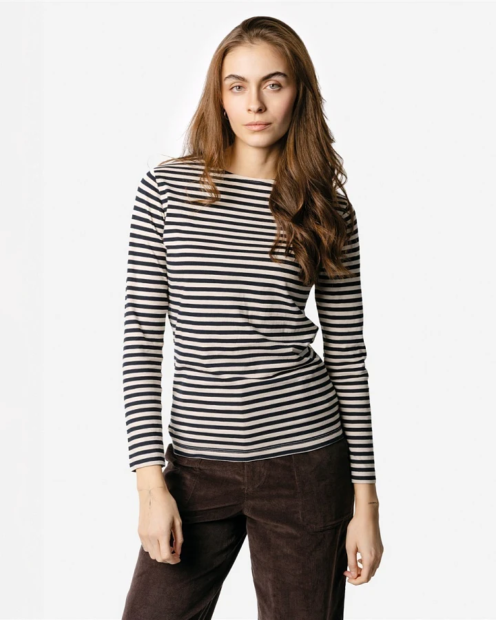 Gestreiftes Langarm Shirt Modell: Sinia
