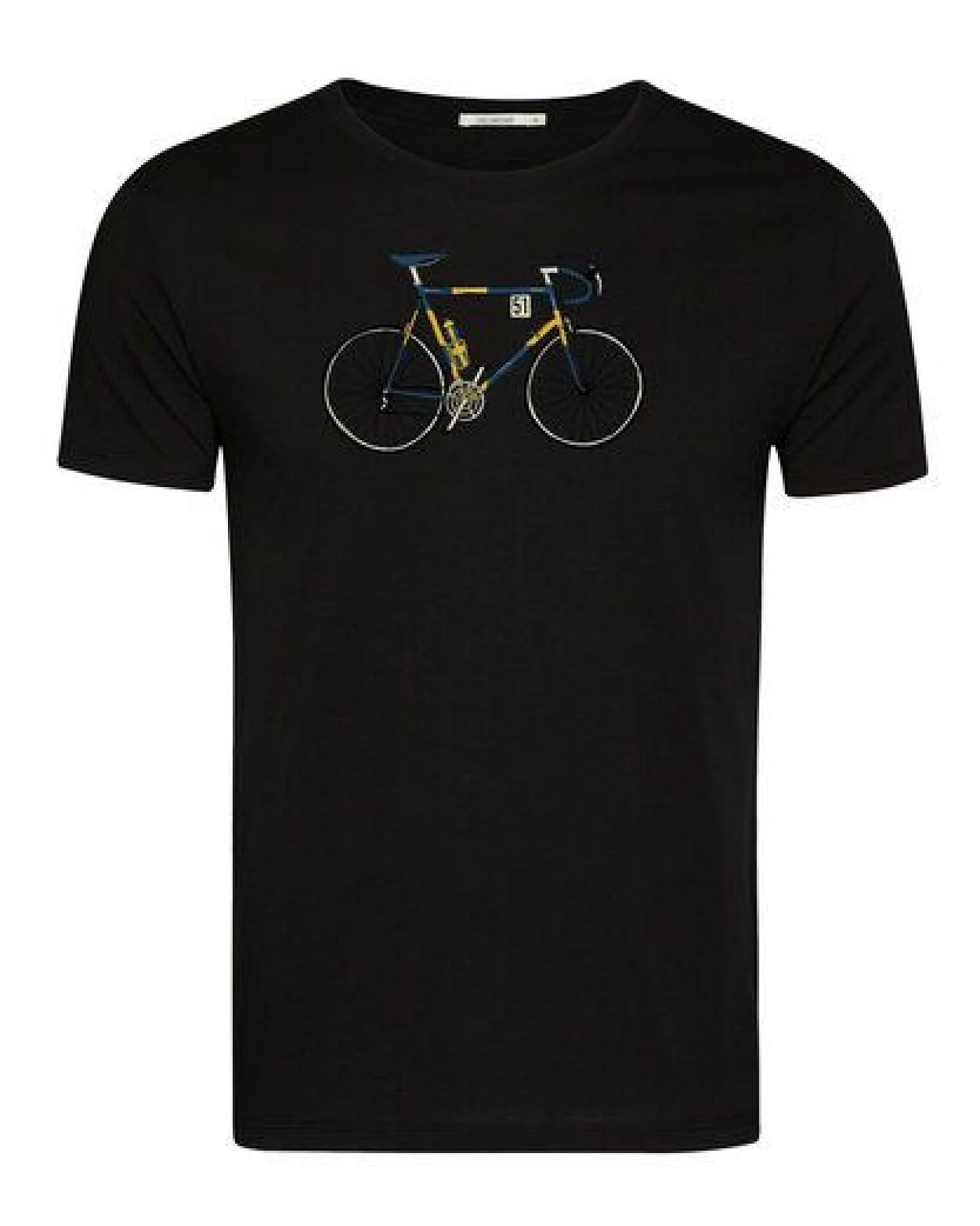 GREENBOMB Bike Knut Guide - Sportliches T-Shirt aus Bio-Baumwolle / hochwertiger Print / GOTS / Fair & Vegan – Ansicht 4