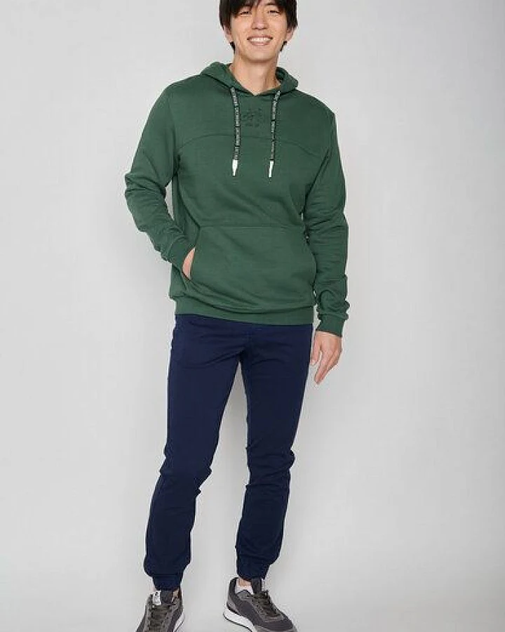 GREENBOMB Bike Ride on Fifty - Lässiger Hoodie aus Bio-Baumwolle / hochwertiger Stick / Fair & Vegan