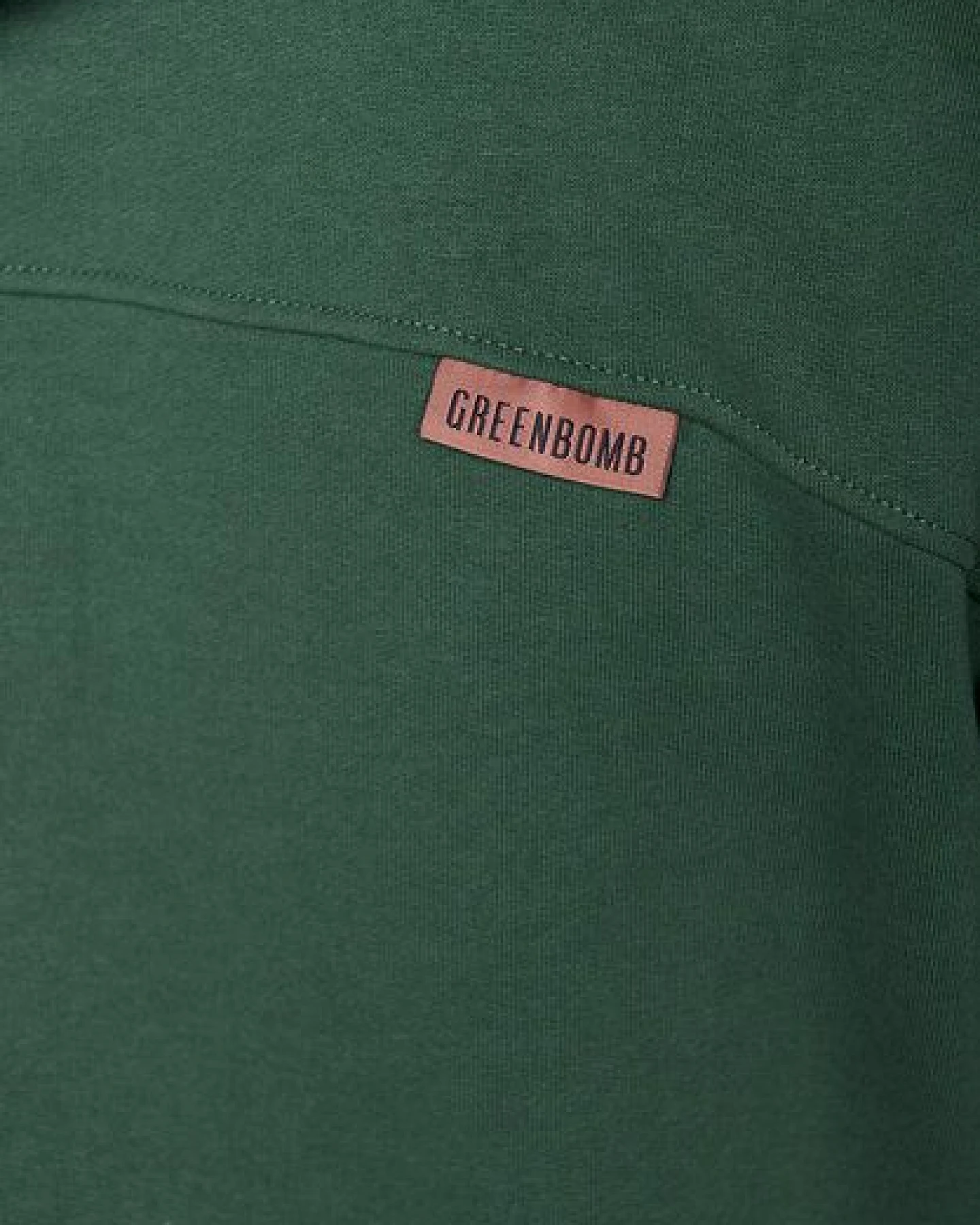 GREENBOMB Bike Ride on Fifty - Lässiger Hoodie aus Bio-Baumwolle / hochwertiger Stick / Fair & Vegan – Ansicht 4