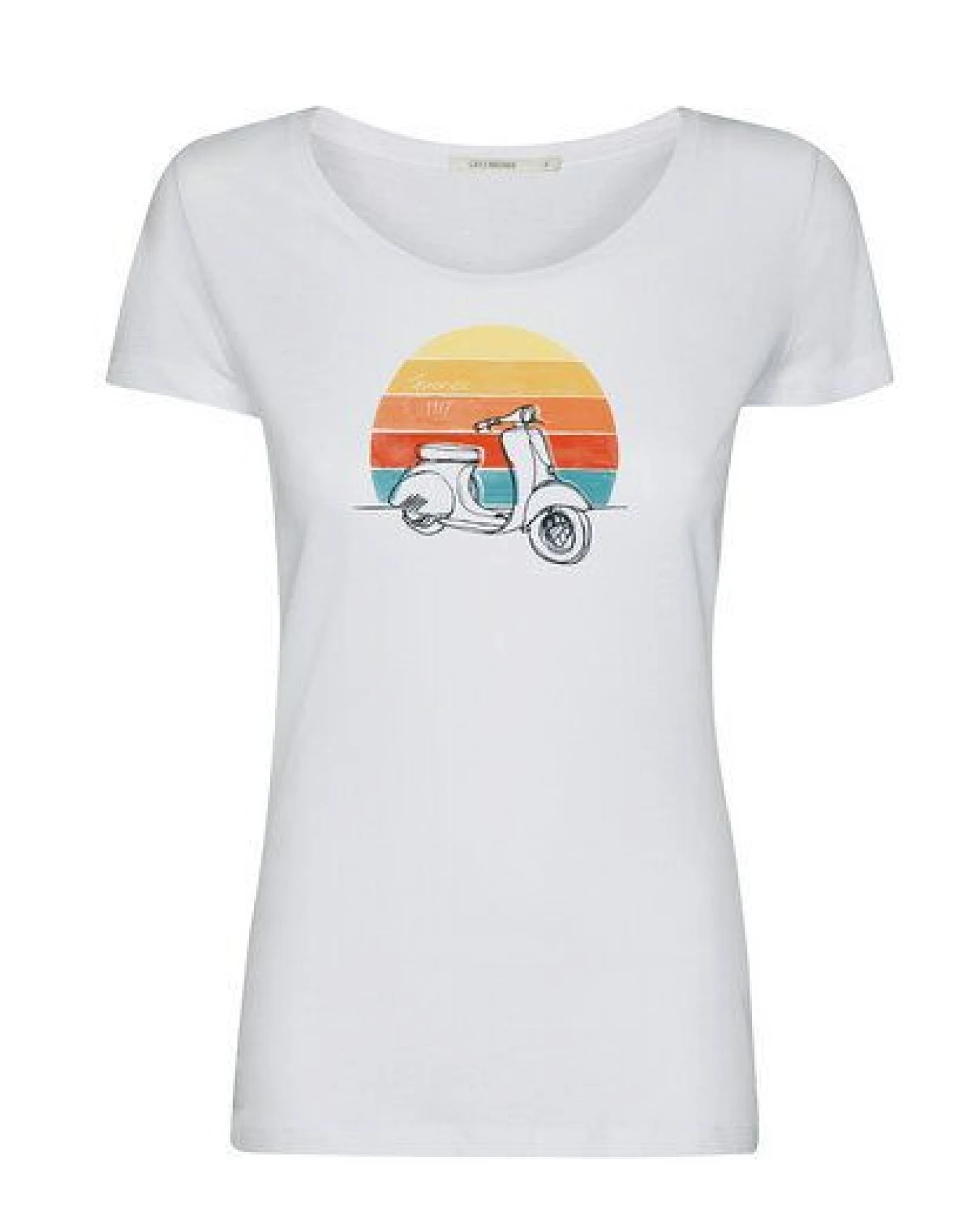 GREENBOMB Lifestyle Scooter Loves - Lässiges T-Shirt aus Bio-Baumwolle / hochwertiger Print / Fair & Vegan – Ansicht 2