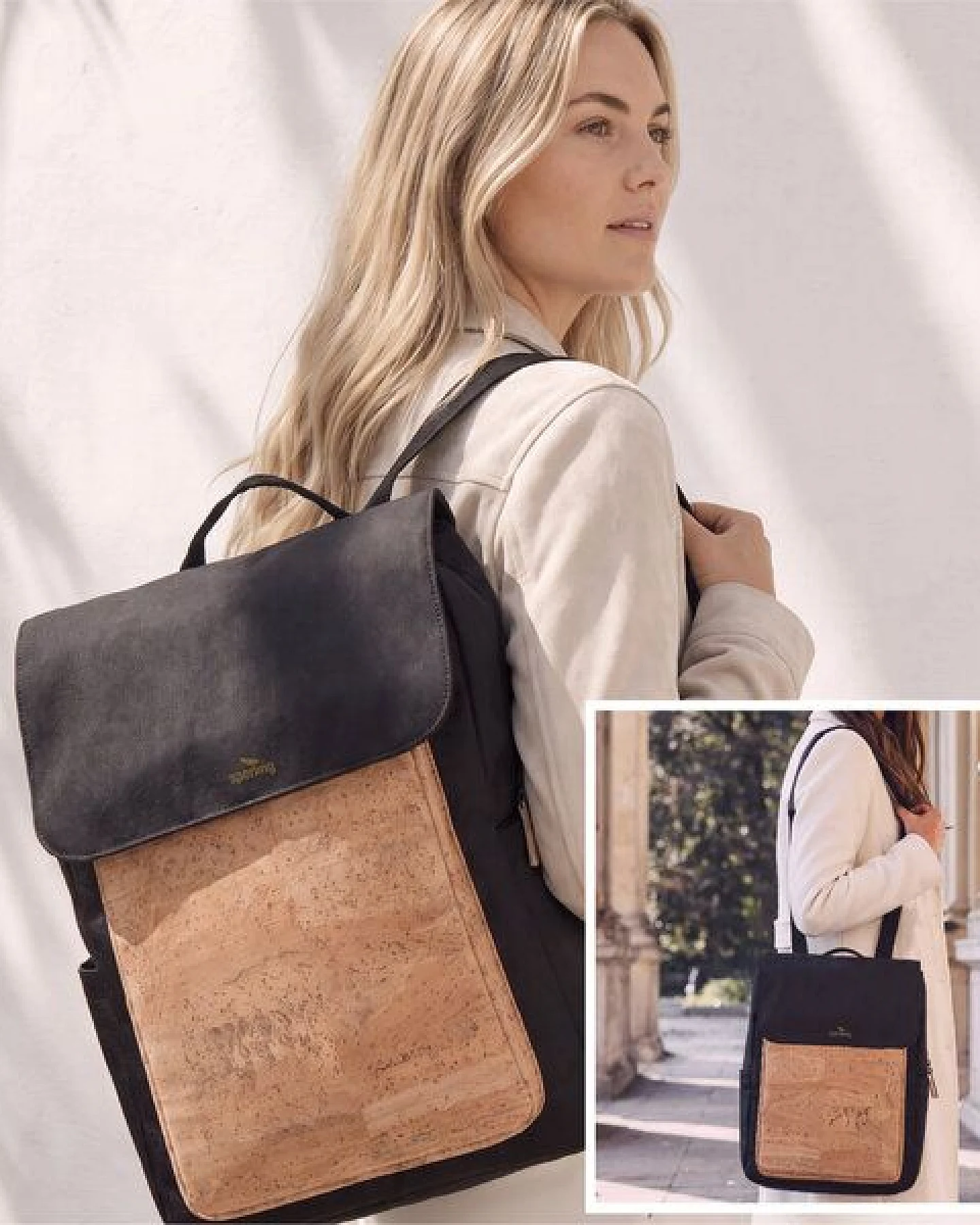 Sperling "Ready" 2-in-1 Rucksack mit Flap – Ansicht 4