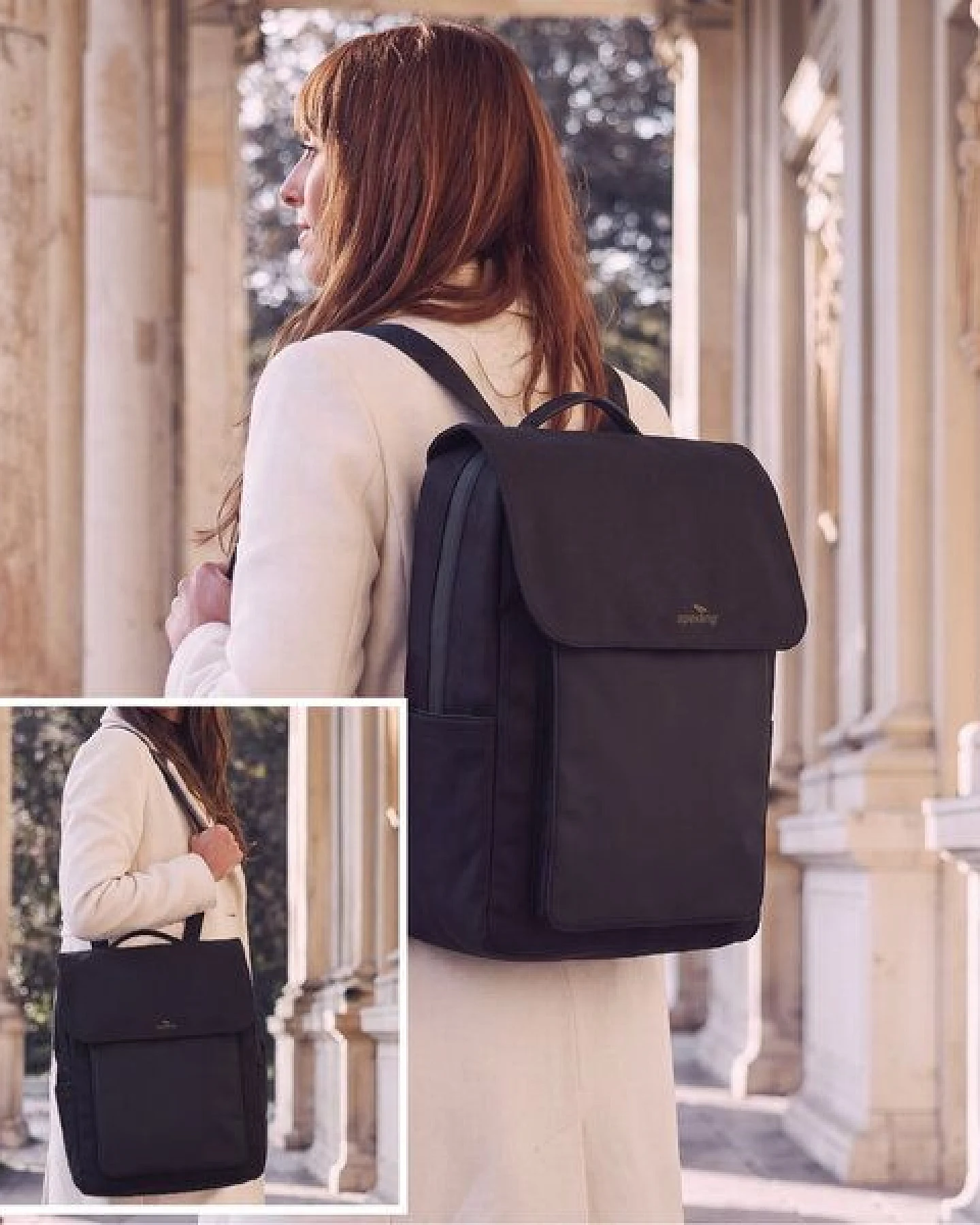Sperling "Ready" 2-in-1 Rucksack mit Flap – Ansicht 4