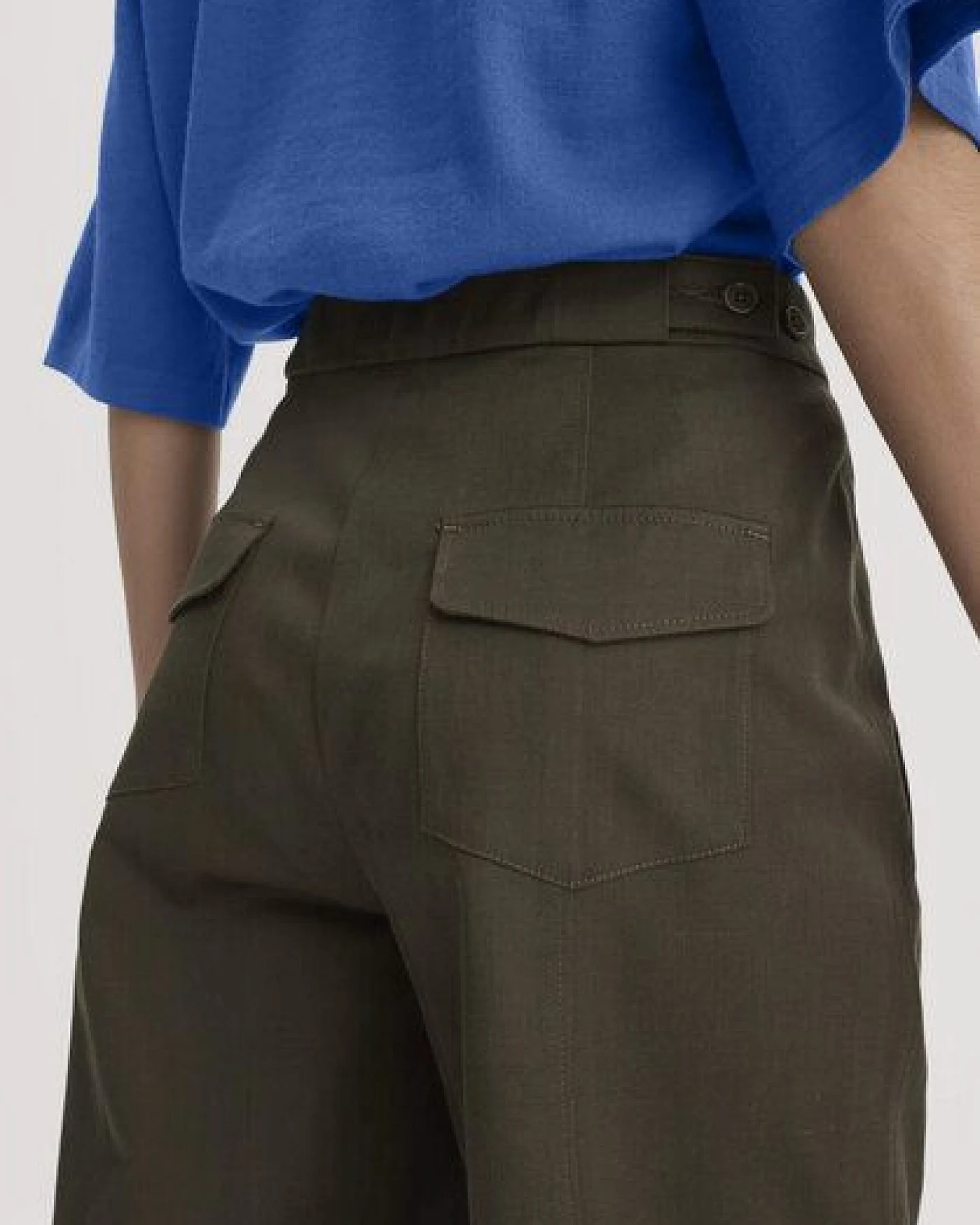 hessnatur Barrel-Leg Hose Relaxed aus TENCEL Lyocell mit Bio-Baumwolle – Ansicht 2