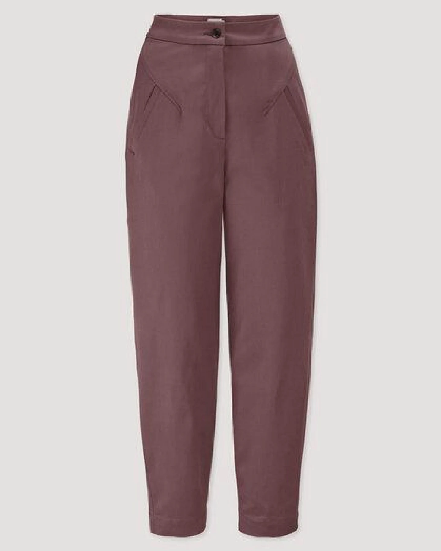 hessnatur Barrel-Leg Hose Relaxed aus TENCEL Lyocell mit Bio-Baumwolle – Ansicht 4