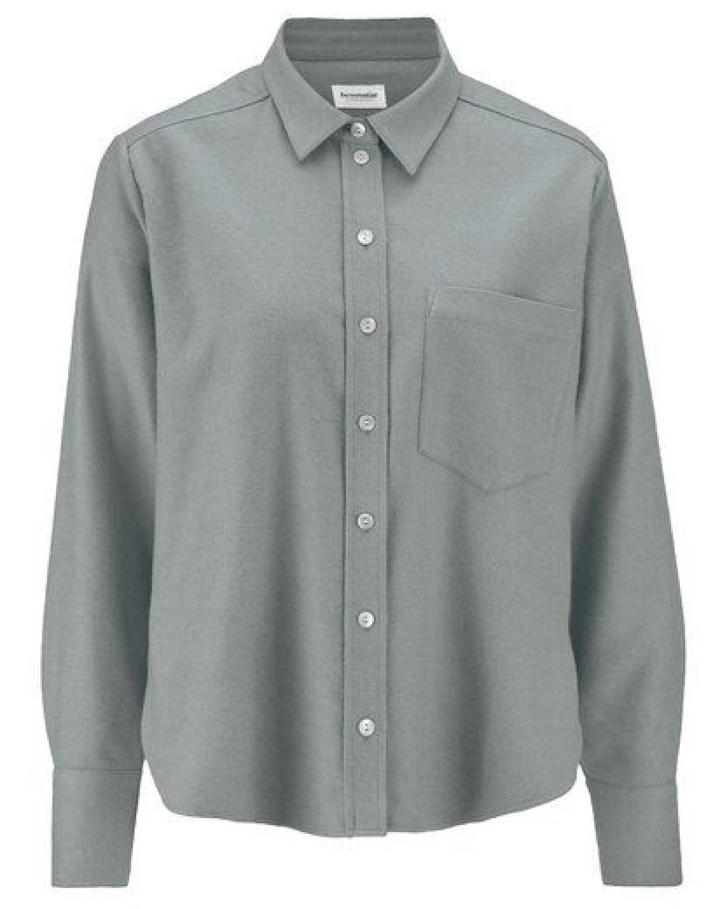 hessnatur Flanell Bluse Relaxed aus Bio-Baumwolle mit TENCEL Lyocell – Ansicht 3