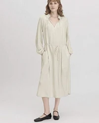 Produktseite: hessnatur Kleid Midi Oversized aus TENCEL Lyocell