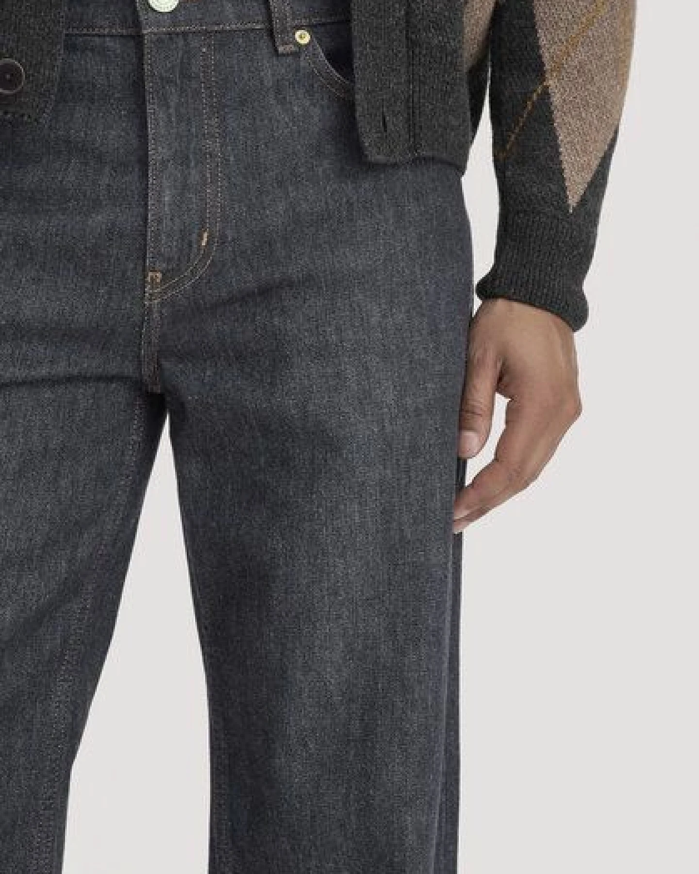 hessnatur Jeans OLE Relaxed Wide Leg aus Bio-Baumwolle mit Recycling-Baumwolle – Ansicht 2