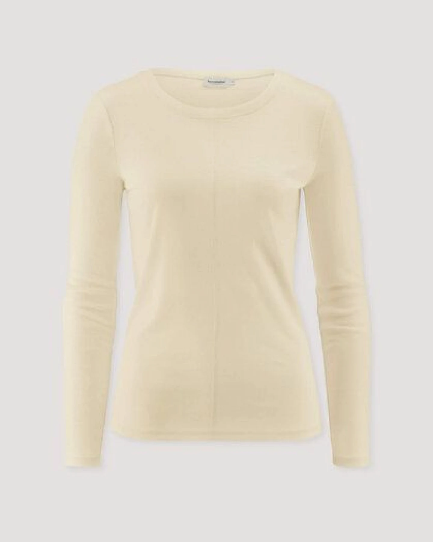 hessnatur Longsleeve Slim aus Bio-Schurwolle und TENCEL Lyocell – Ansicht 4