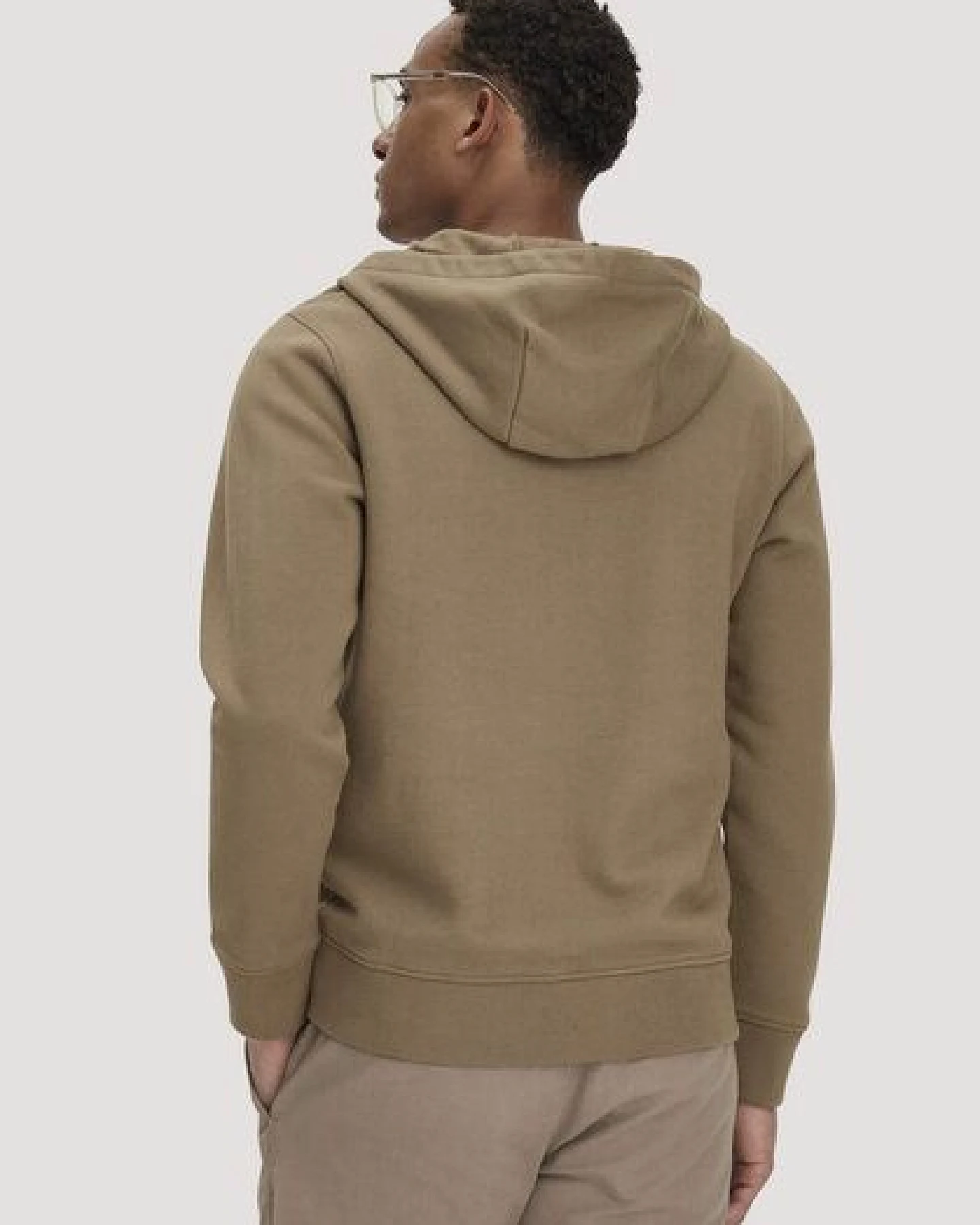 hessnatur Sweat Hoodie Regular aus Bio-Baumwolle mit recycelter Baumwolle – Ansicht 2