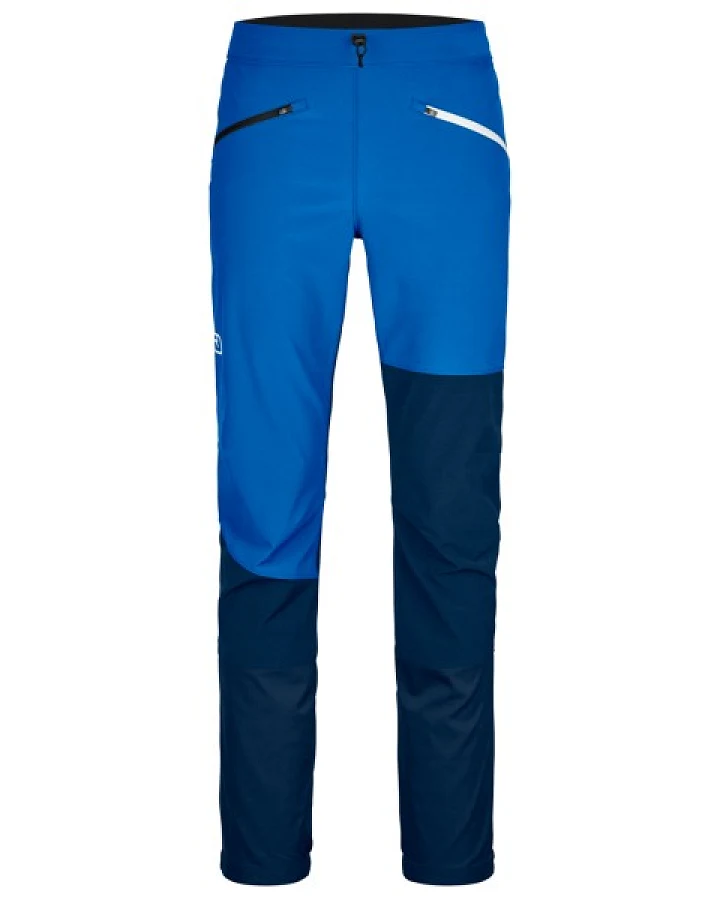 Ortovox - Punta Berrino Pants - Skitourenhose Gr M - Regular blau