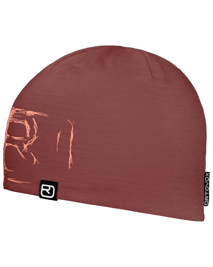 Ortovox - 120 Tec Logo Beanie - Mütze Gr 50-56 cm rot