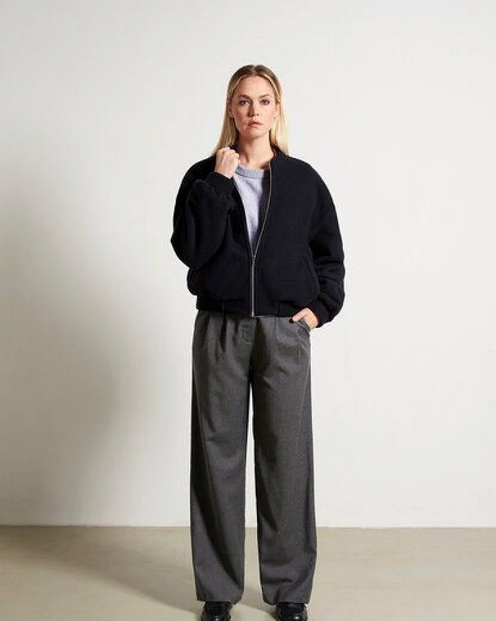 Givn Berlin Bomberjacke GBMARIE aus Wolle - Dark Blue