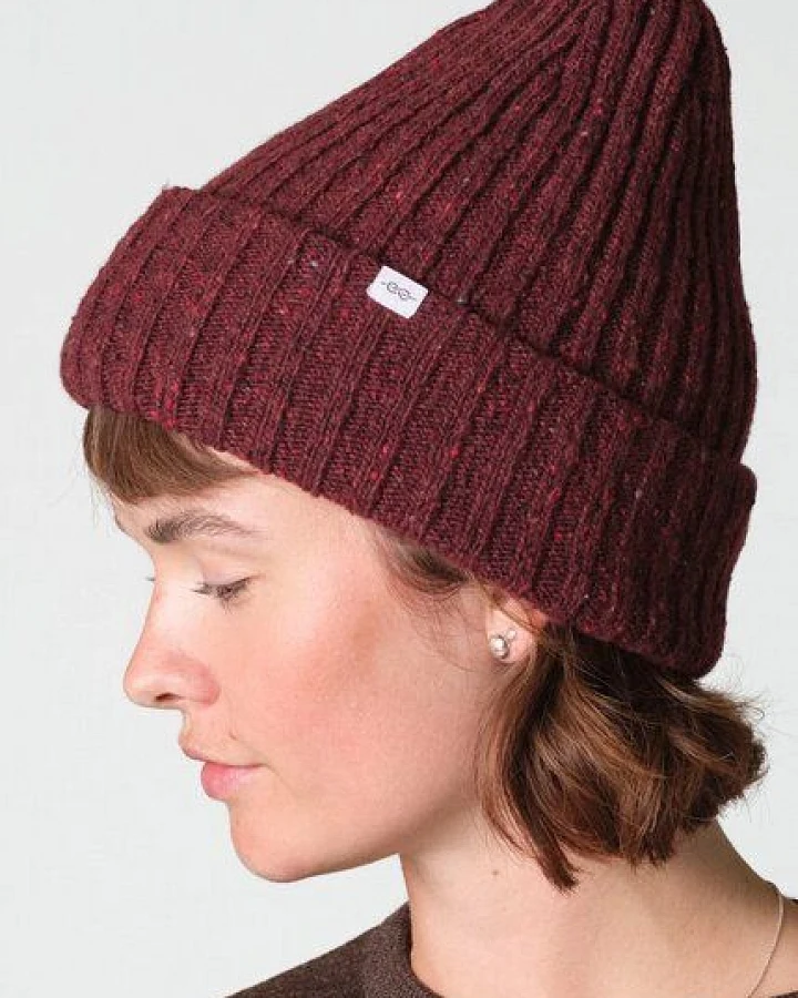 Klitmøller Collective Melierter Beanie aus Wolle