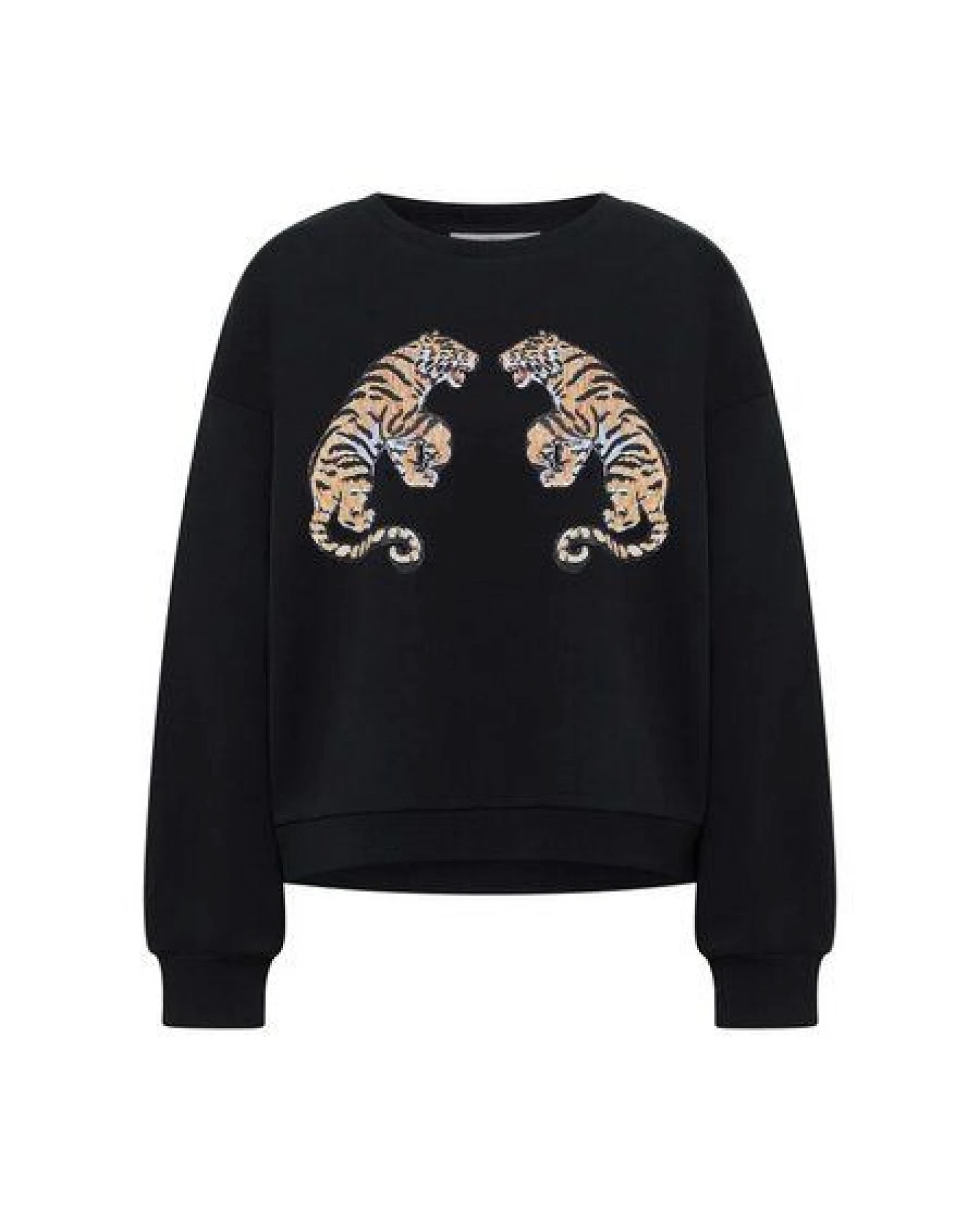 LANIUS Statement Sweatshirt (GOTS) aus Bio-Baumwolle und recyceltem Polyester – Ansicht 4
