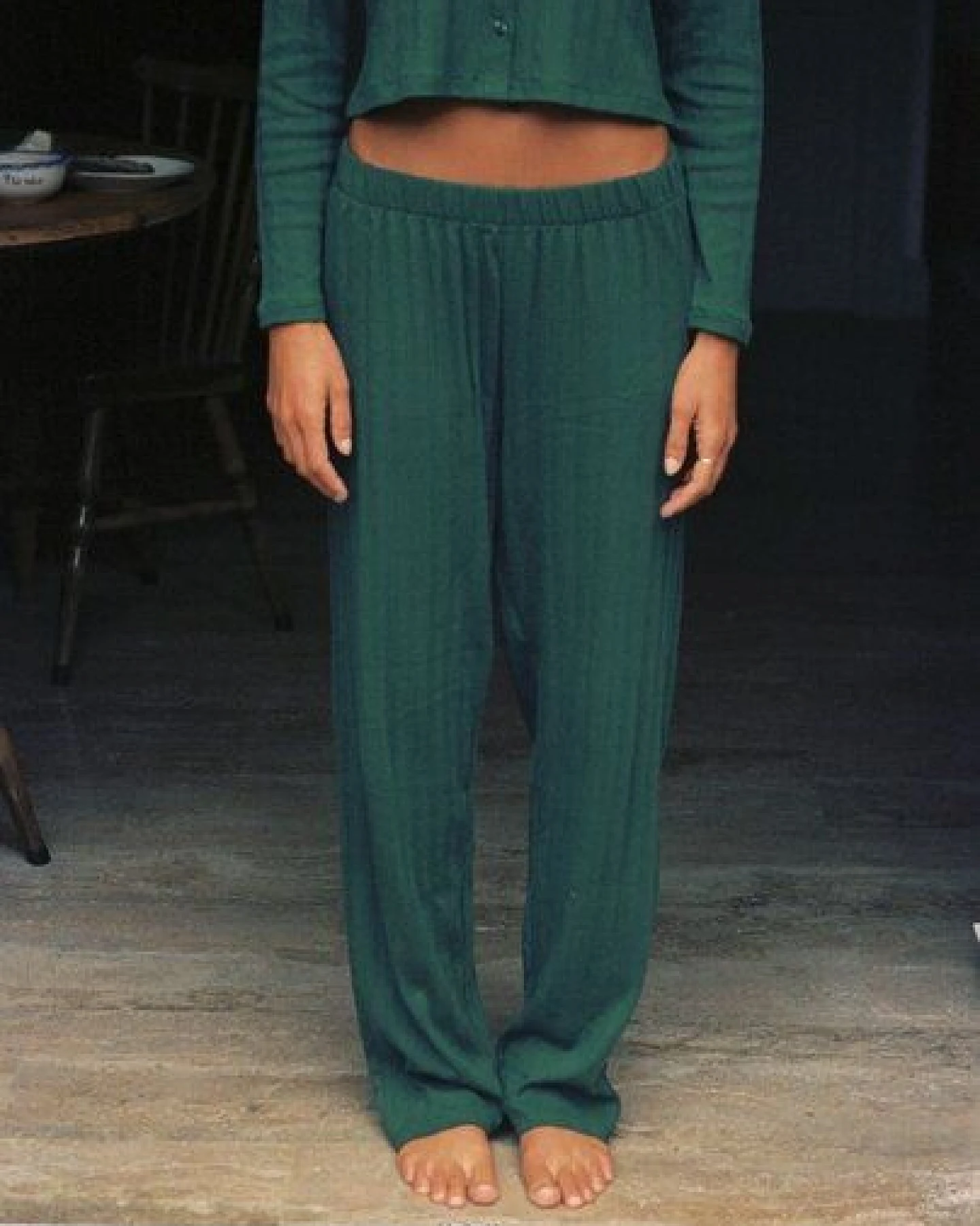 Nénés Loungewear-Hose aus Baumwolle – Maud – Ansicht 2
