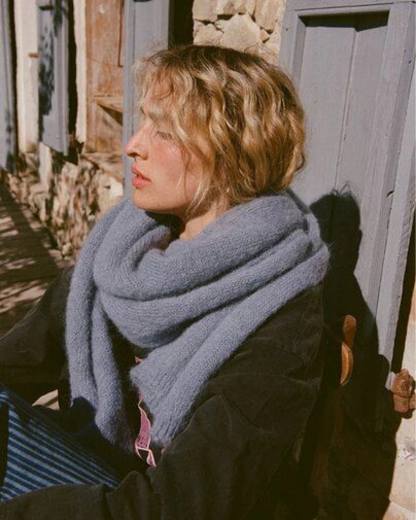 Nénés Warmes Mohair-Tuch – Clémence – Ansicht 2