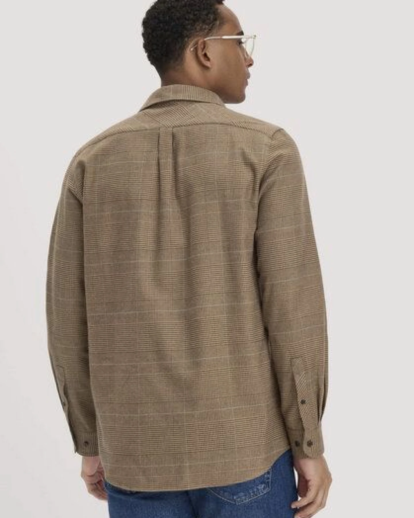 hessnatur Flanell Karo Hemd Regular aus Bio-Baumwolle mit TENCEL Lyocell – Ansicht 2
